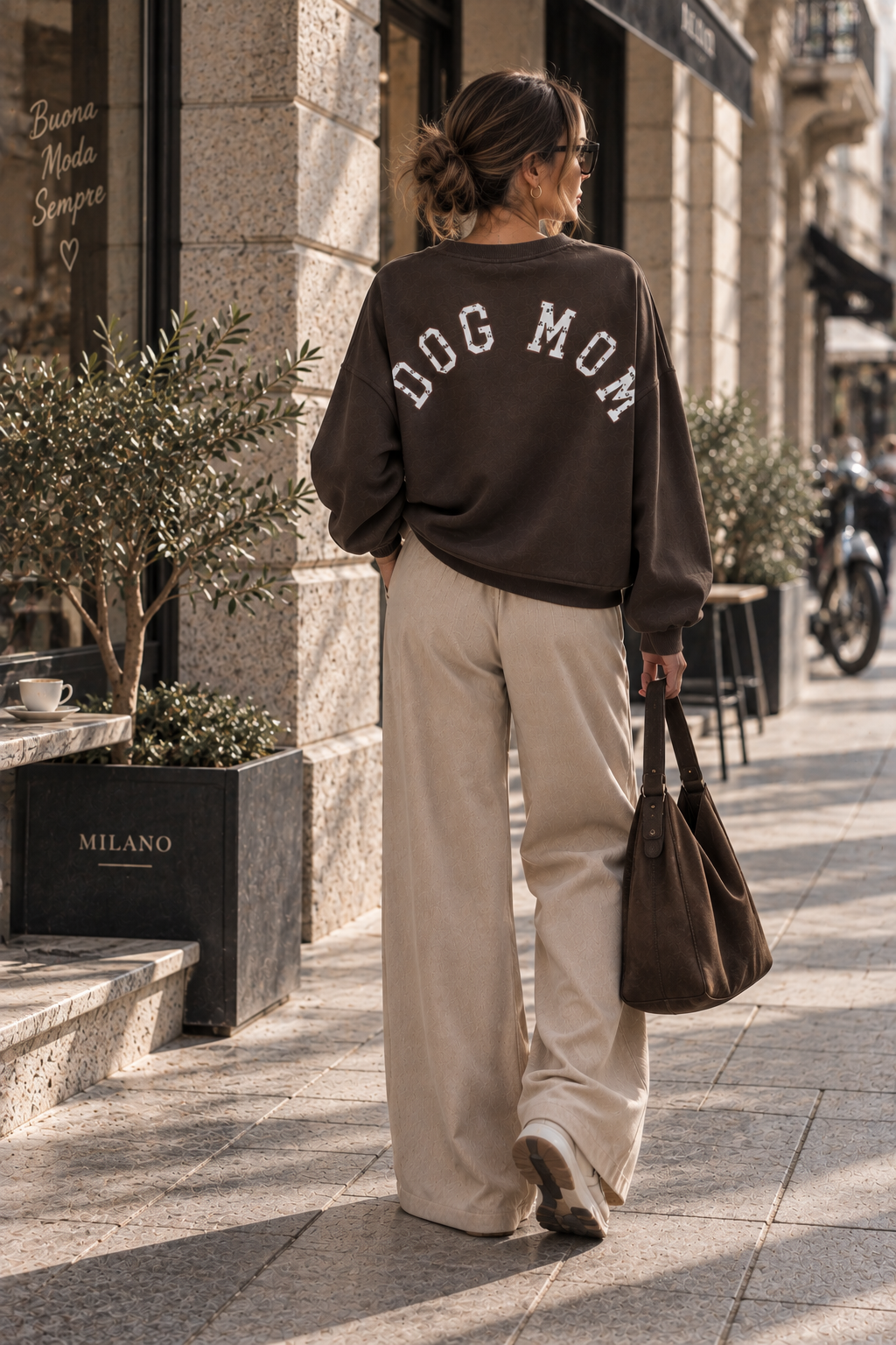 DOG MOM Statement Sweater – SW0127 I 34-42/44 I Made in Italy