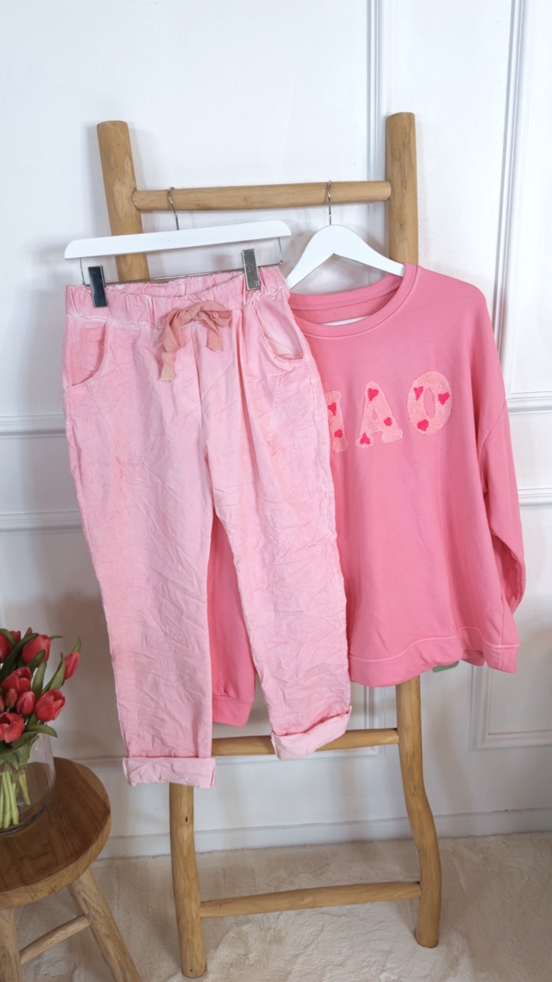 BASIC PANT MARIE Made in Italy 34 -42 Hose Jogpant