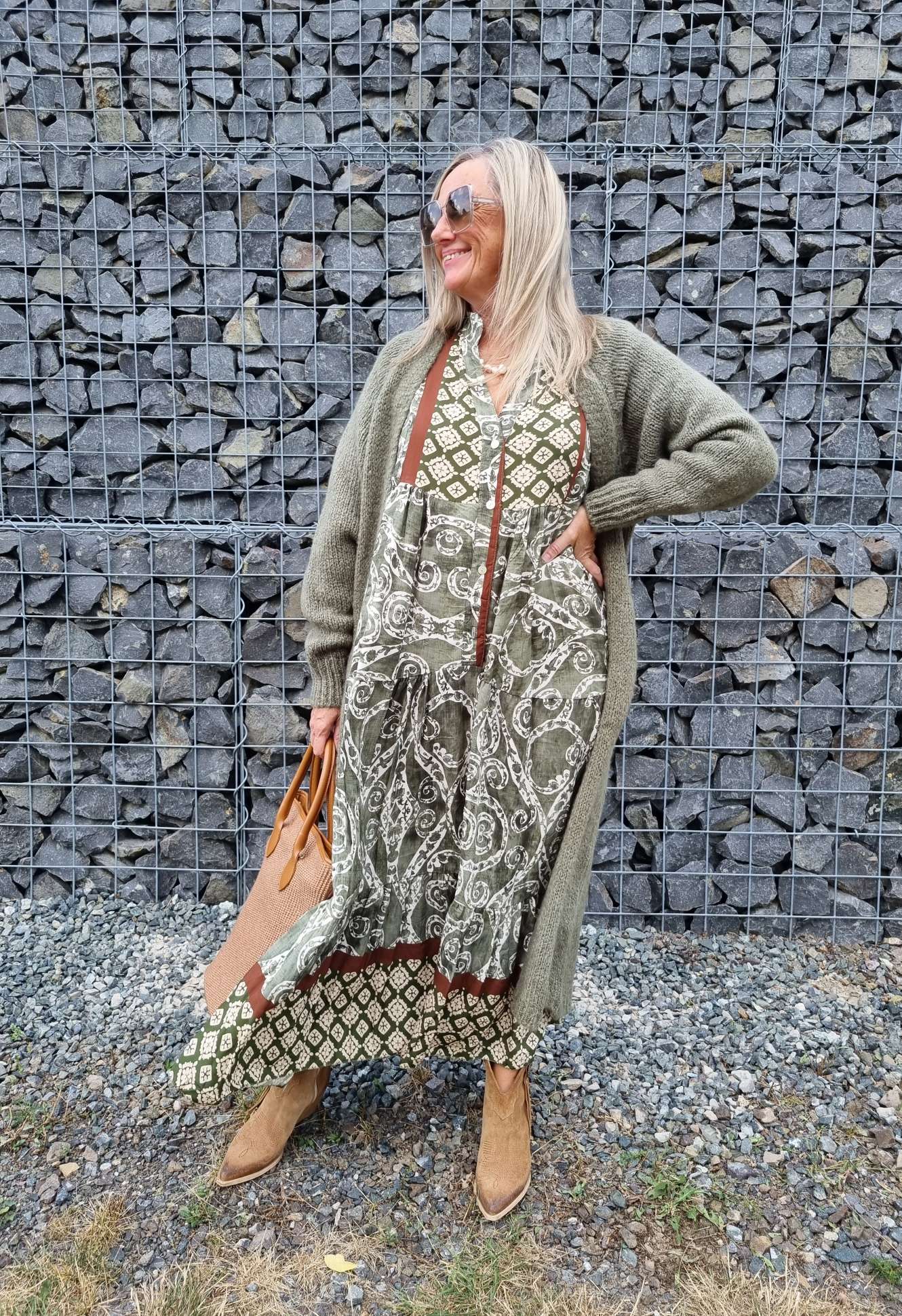 EDLER KNIT CARDIGAN CHRISTIN KHAKI MOHAIR 34-42 Made in Italy Strickjacke Strickmantel Mantel EDLER KNIT CARDIGAN CHRISTIN KHAKI MOHAIR 34-42 Made in Italy Strickjacke Strickmantel Mantel