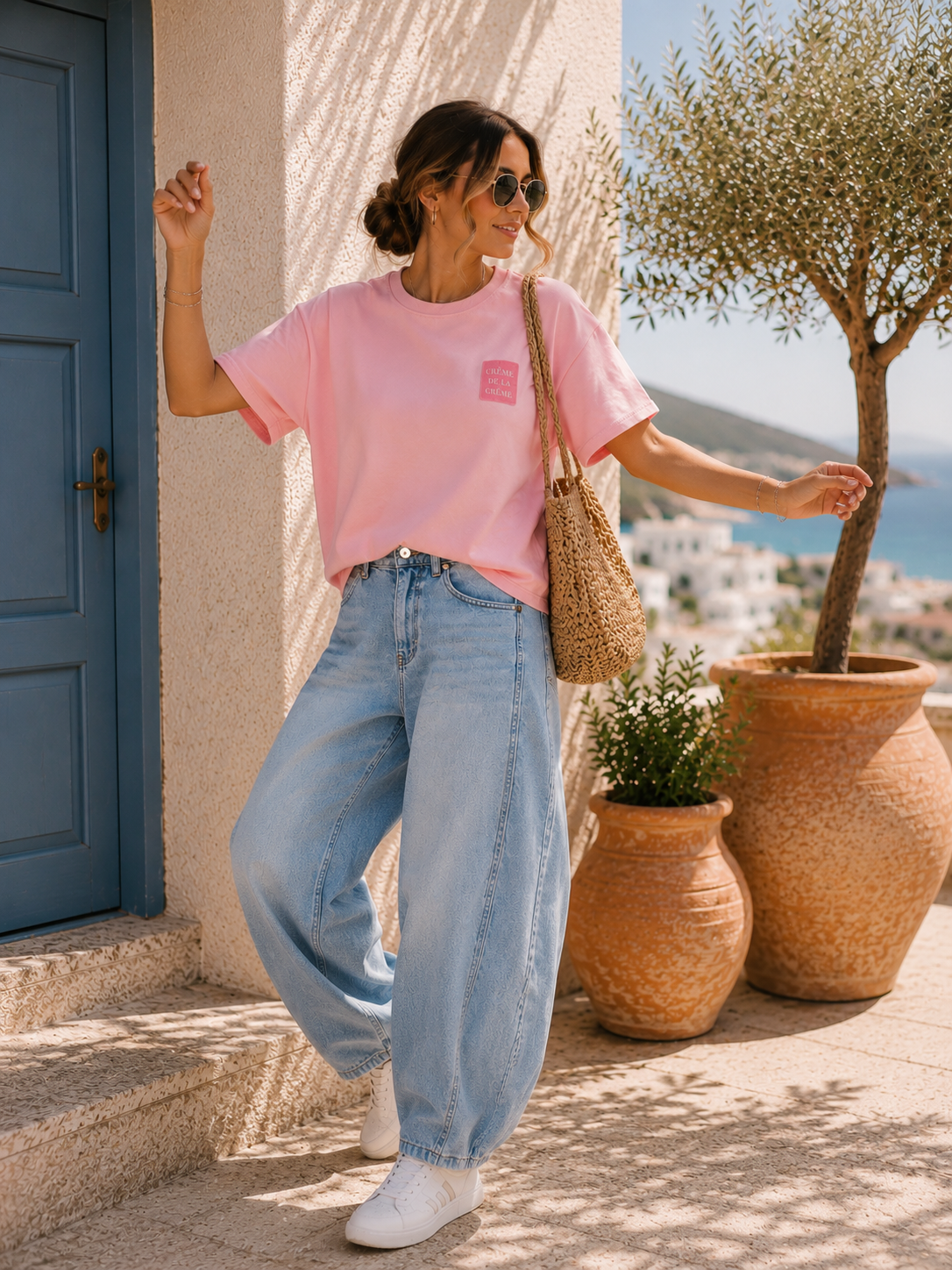 T-Shirt-Sweater Marielle Creme de la Creme Made in Italy 34-40/42