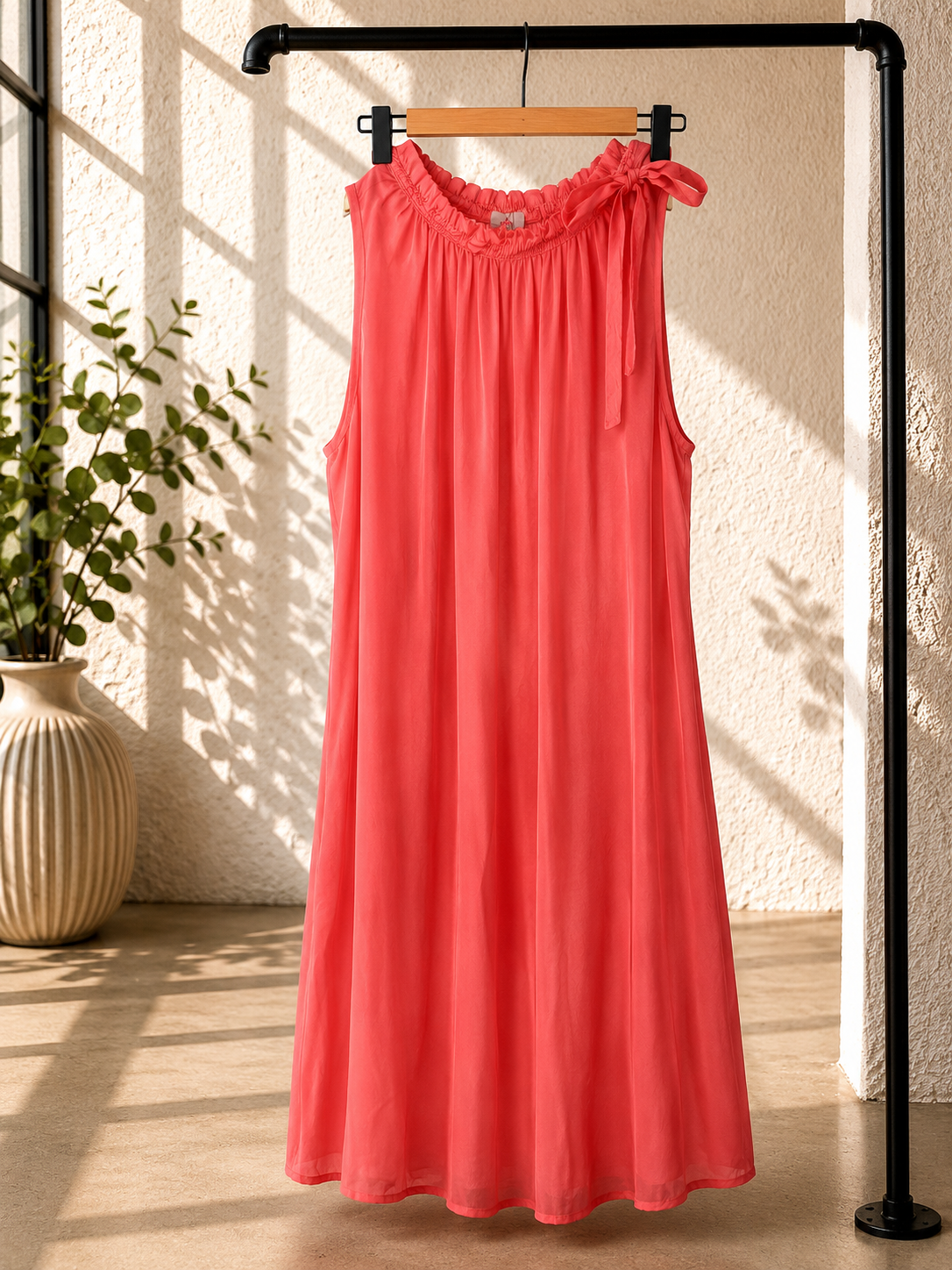 Kleid Amalia Uni Seide Made in Italy 34-40/42