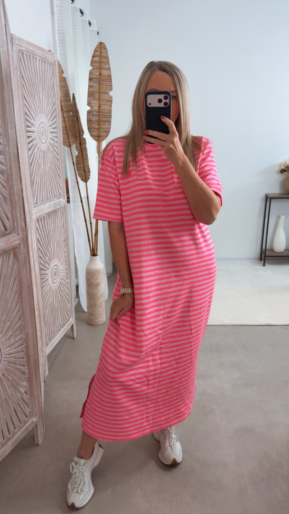 Maxikleid Vulcano Stripes Made in Italy 34-42/44