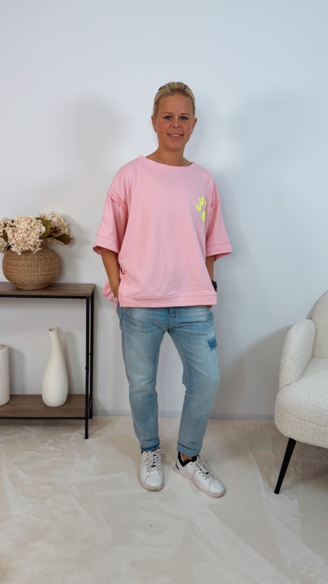 T-Shirt Luni Cat Mom Sweater Made in Italy 34-42/44