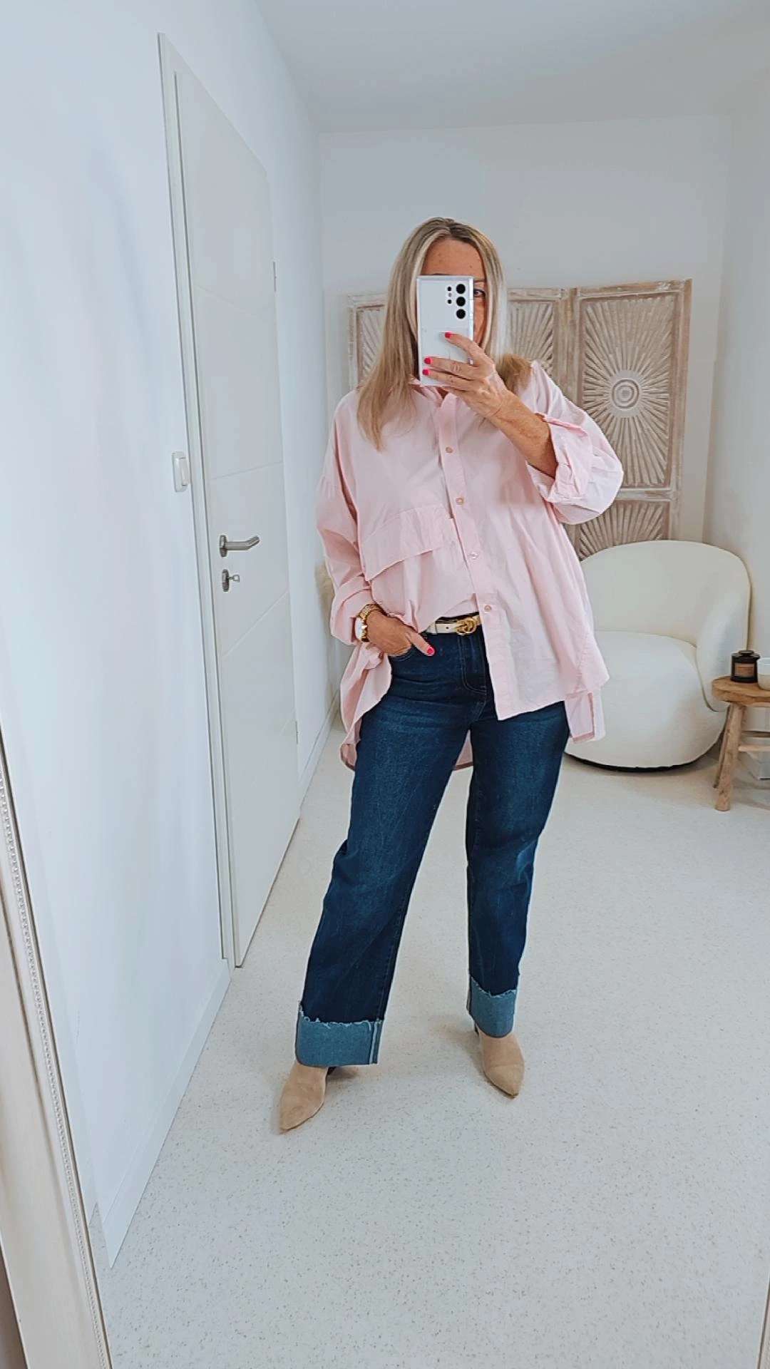 OVERSIZE BLUSE MIA 36 - 4 4 Made in Italy Basic Bluse OVERSIZE BLUSE MIA 36 - 4 4 Made in Italy Basic Bluse
