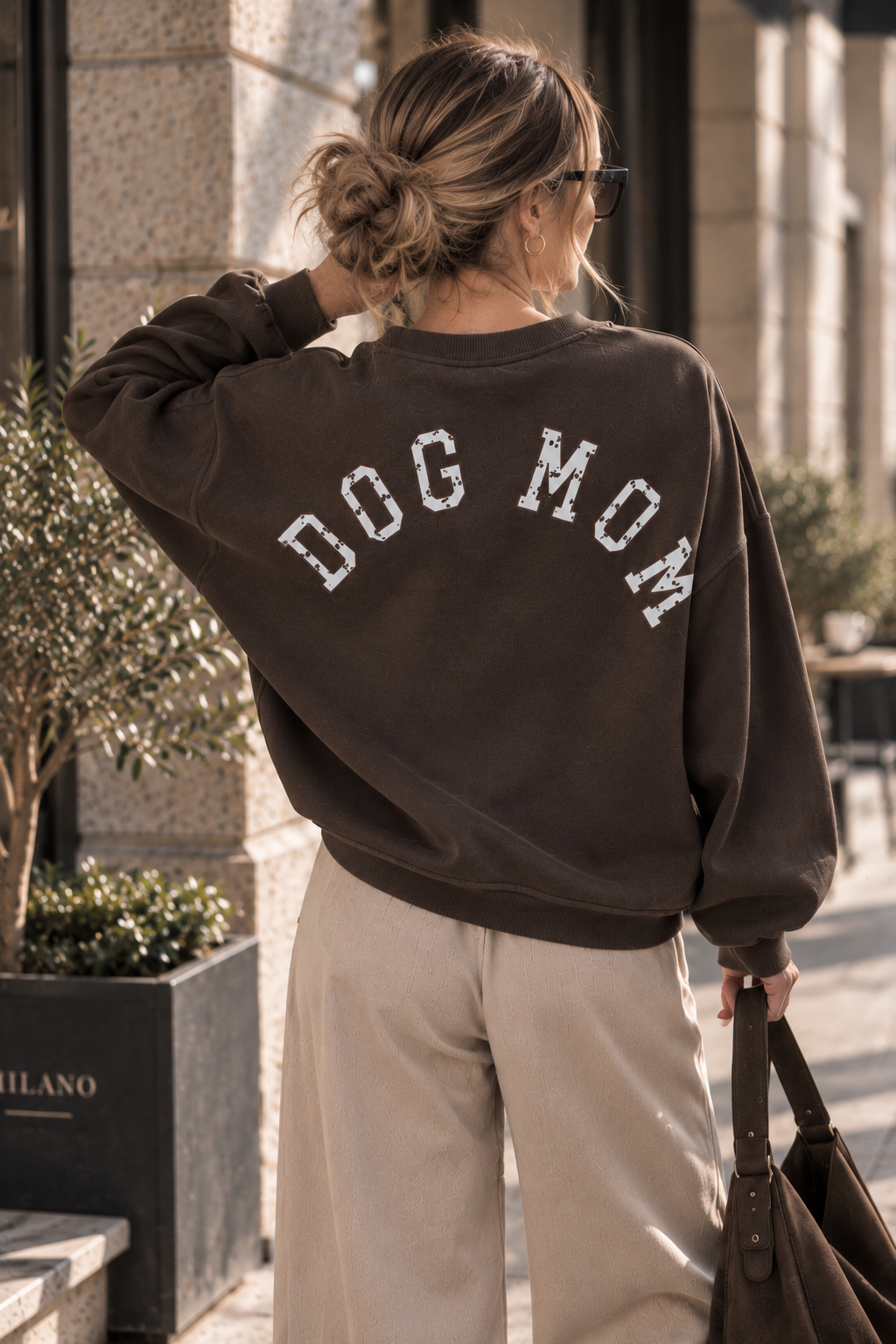 DOG MOM Statement Sweater – SW0127 I 34-42/44 I Made in Italy