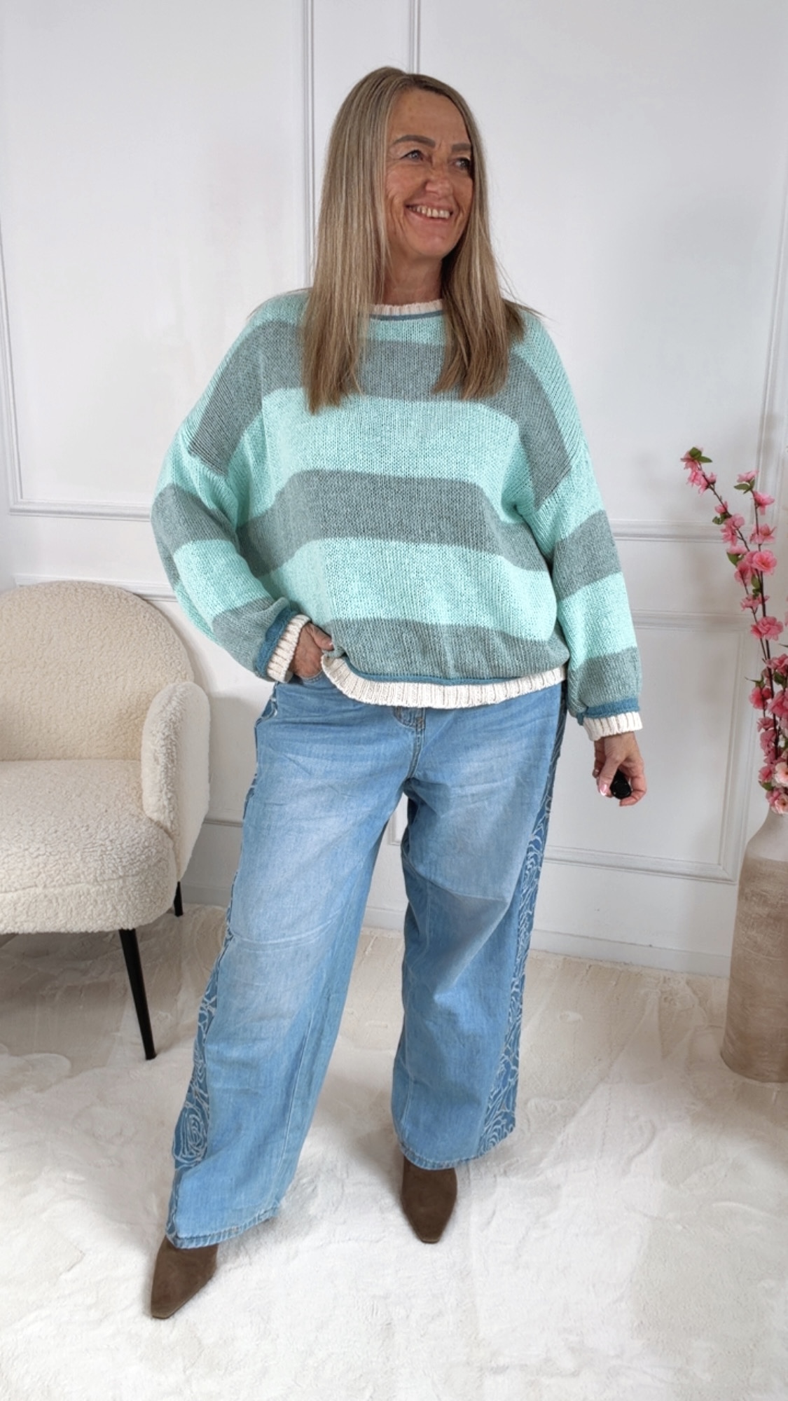 ✨ Strickpullover Alessira Made in Italy 34-42/44