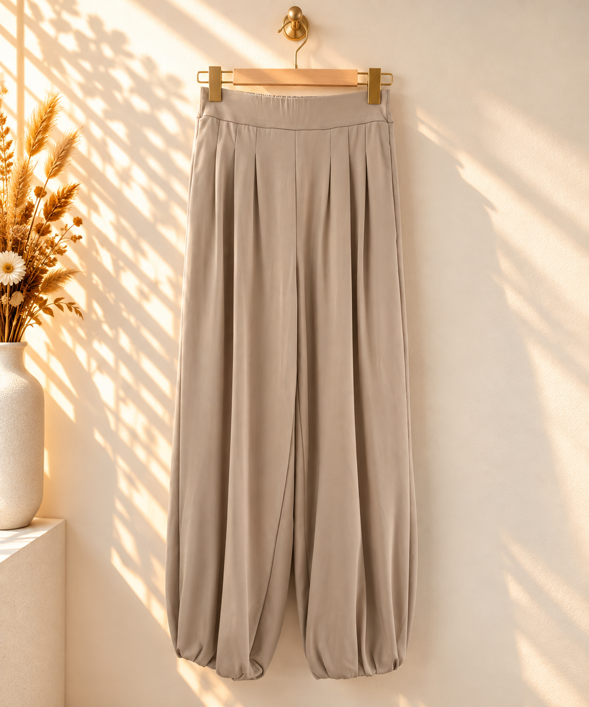 Butterstoff Ballonhose uni HO0106 | Made in Italy Gr 34-42-44 Hose