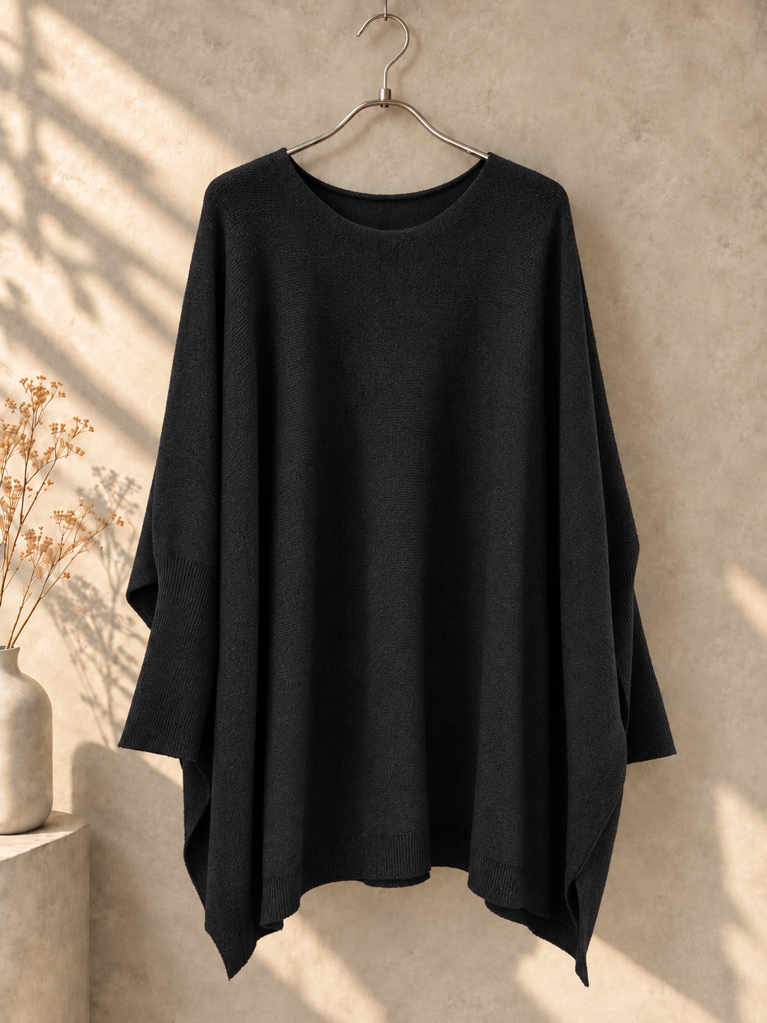 OVERSIZE KNIT SWEATER SIGRID Made in Italy 34-44/46 Strick Pullover