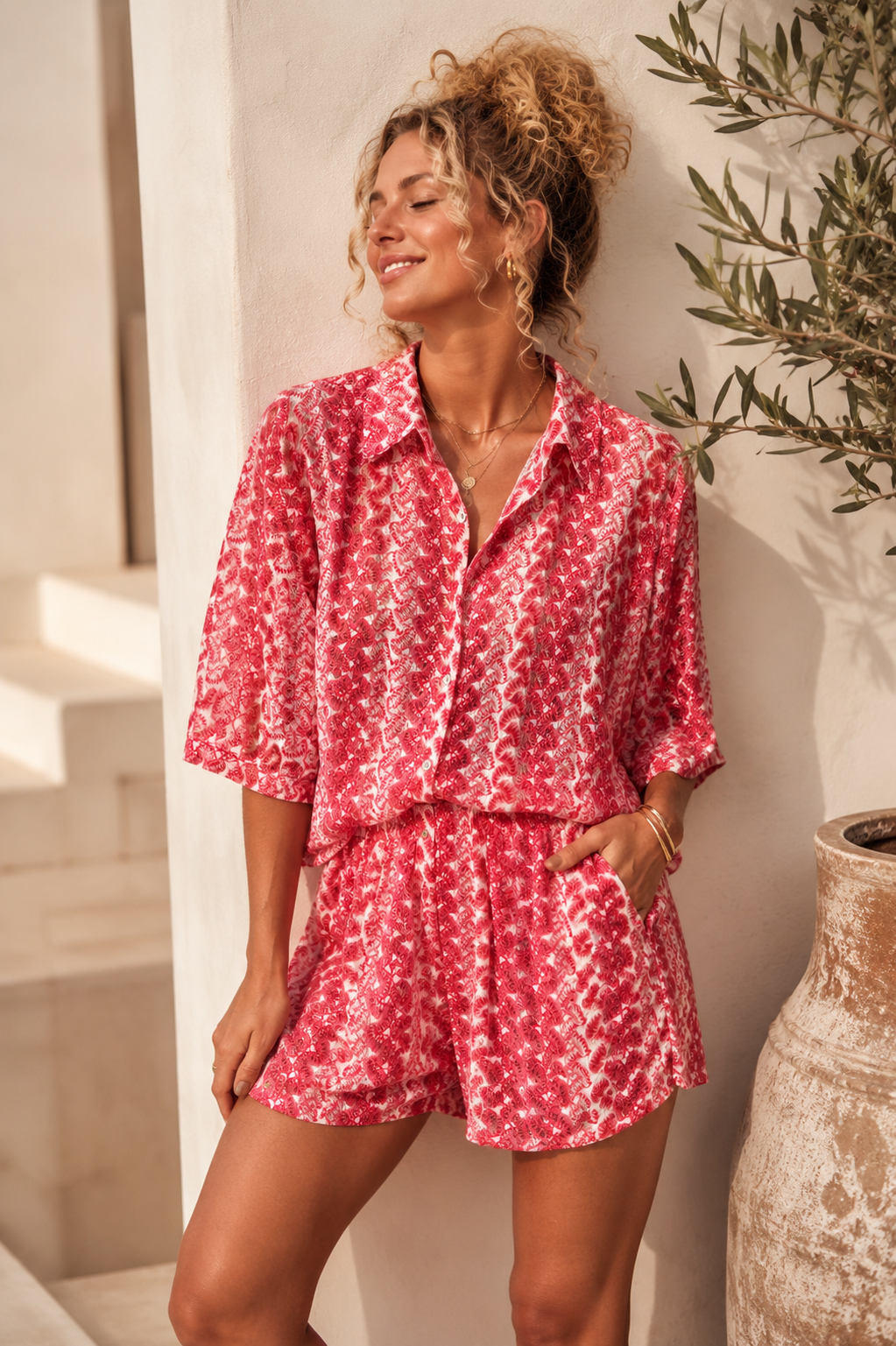 Set Coralie – luftig, feminin & perfekt für warme Sommertage  34-42/44 Sommerschnapper – vom Umtausch ausgeschlossen