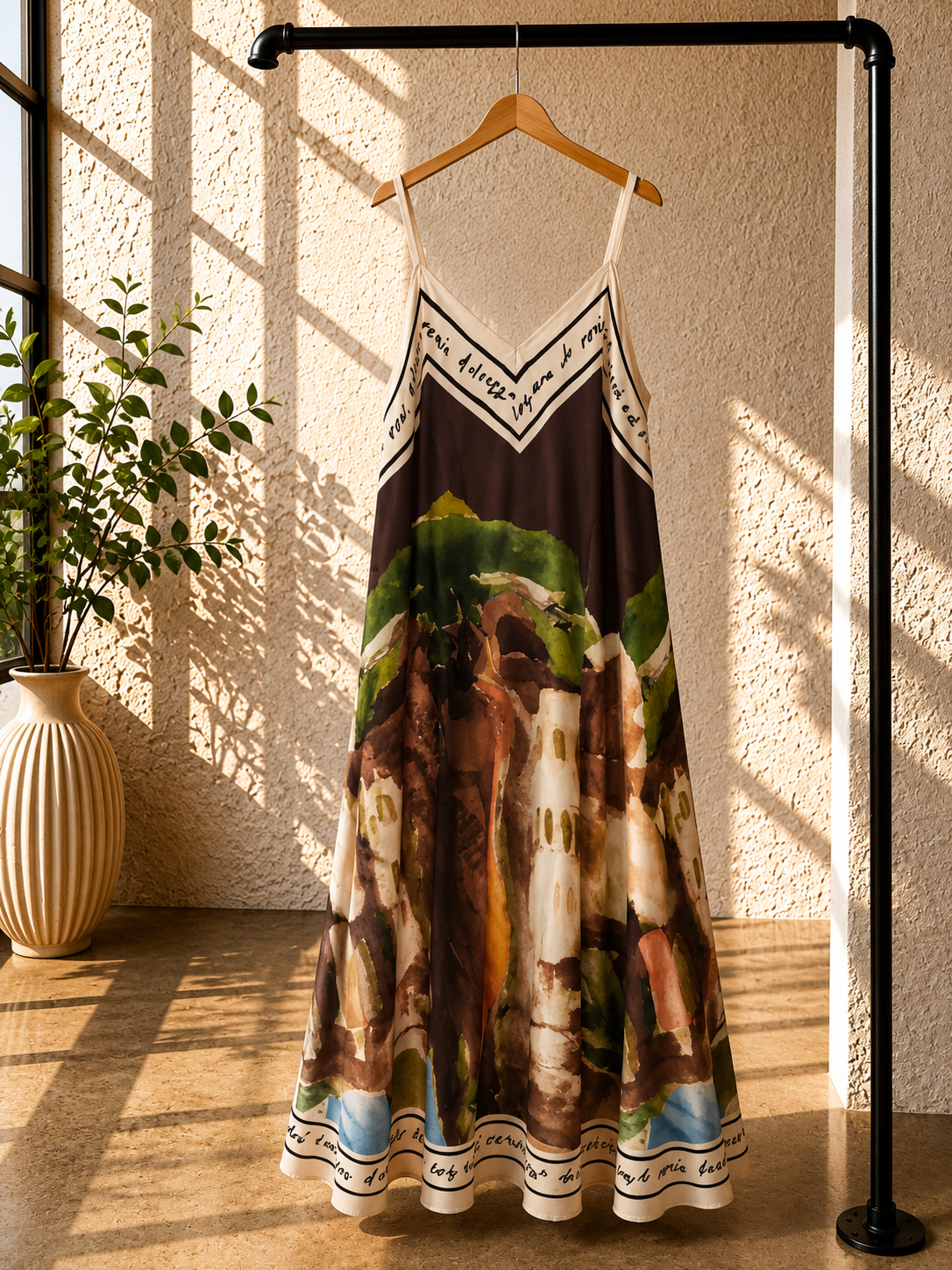 Kleid Lucca – Made in Italy – kurzes Sommerkleid mit mediterranem Flair – passend bis ca. Größe 42