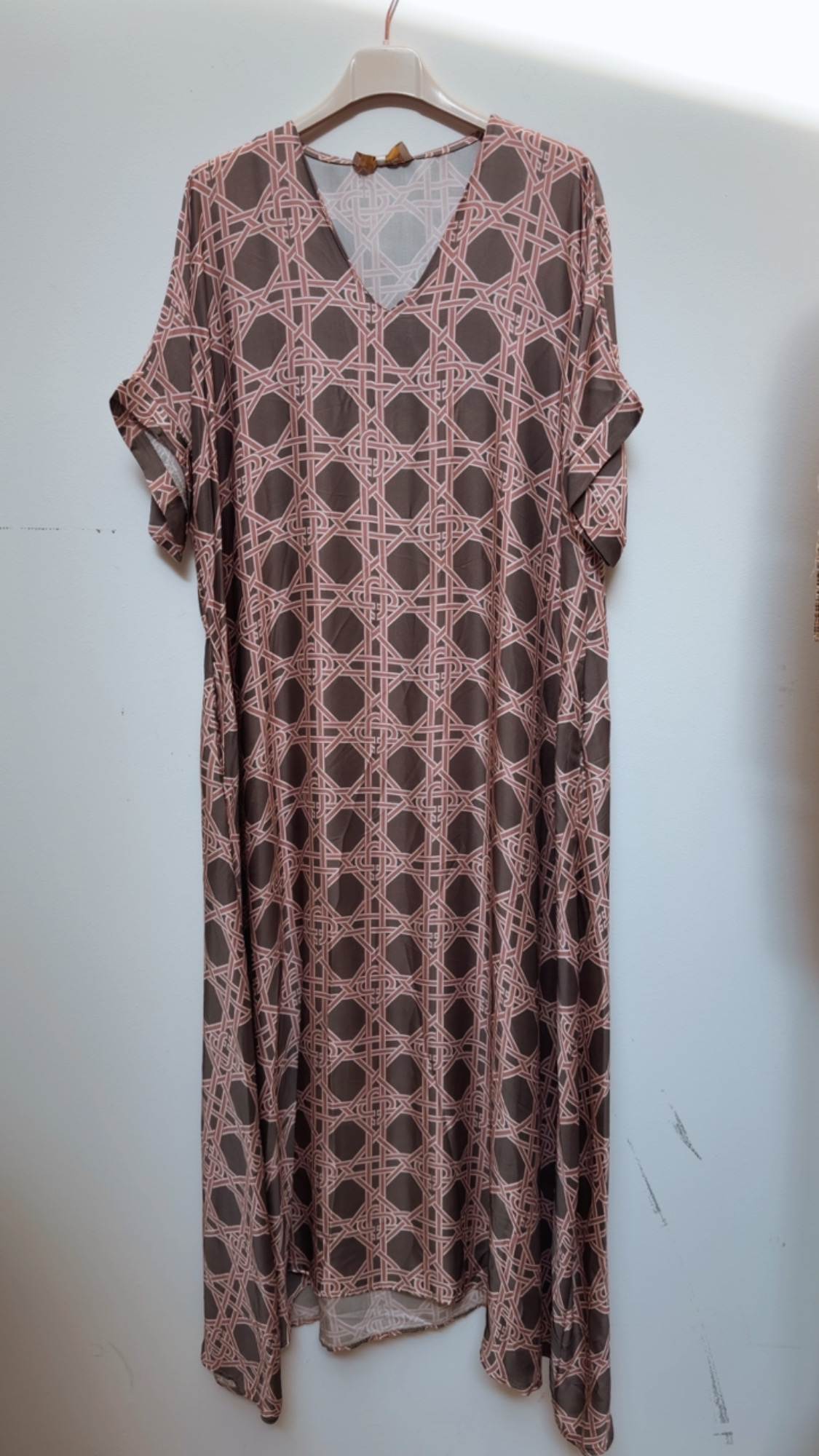 Exklusives Kleid Chiara – Made in Italy – mit Seide – Gr. 34 bis ca. 42/44