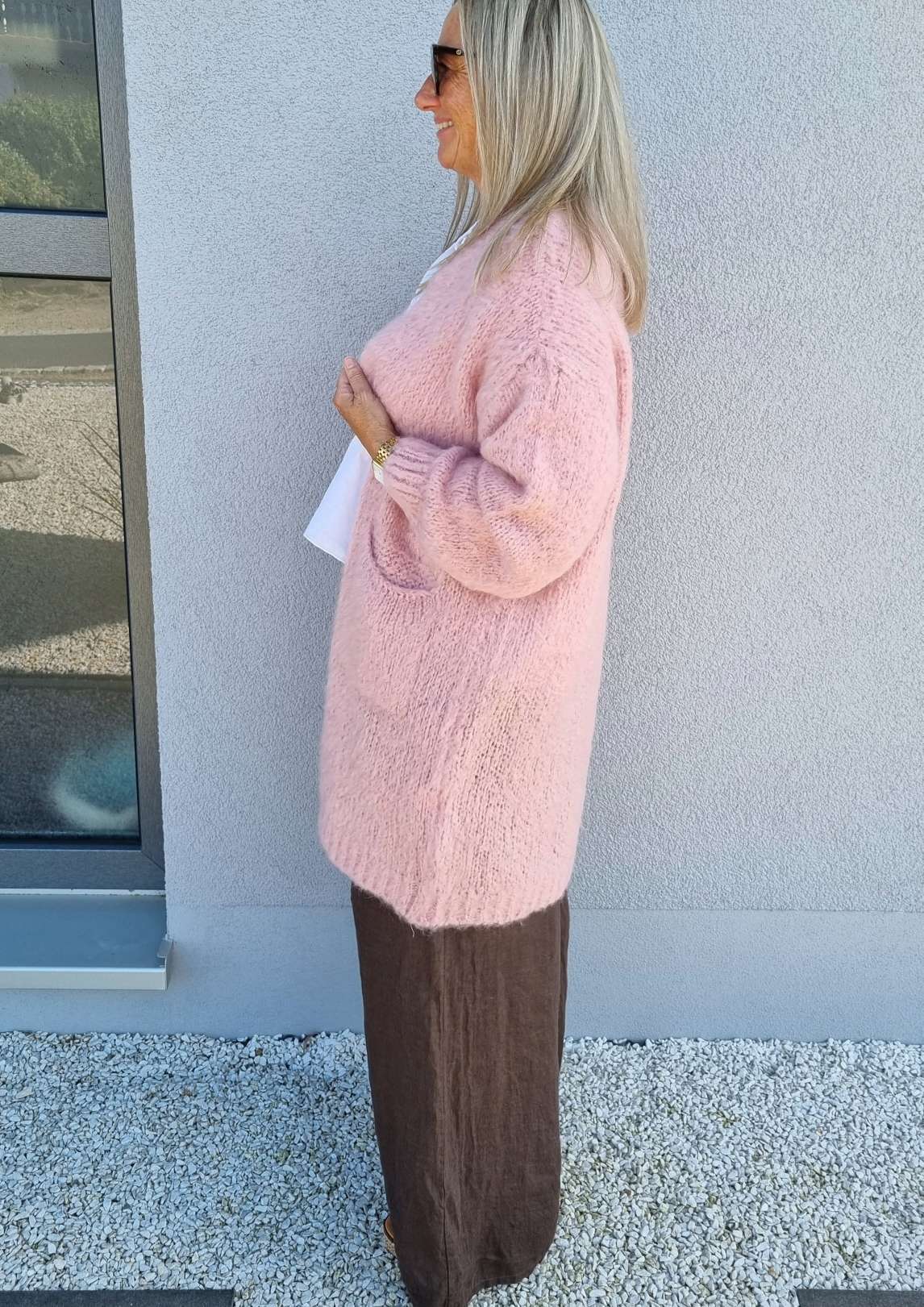 LINEN MARLENE PANT BRIGITTE BRAUN Pocket 34-42 Made in Italy weite Leinen Hose mit Taschen LINEN MARLENE PANT BRIGITTE BRAUN Pocket 34-42 Made in Italy weite Leinen Hose mit Taschen