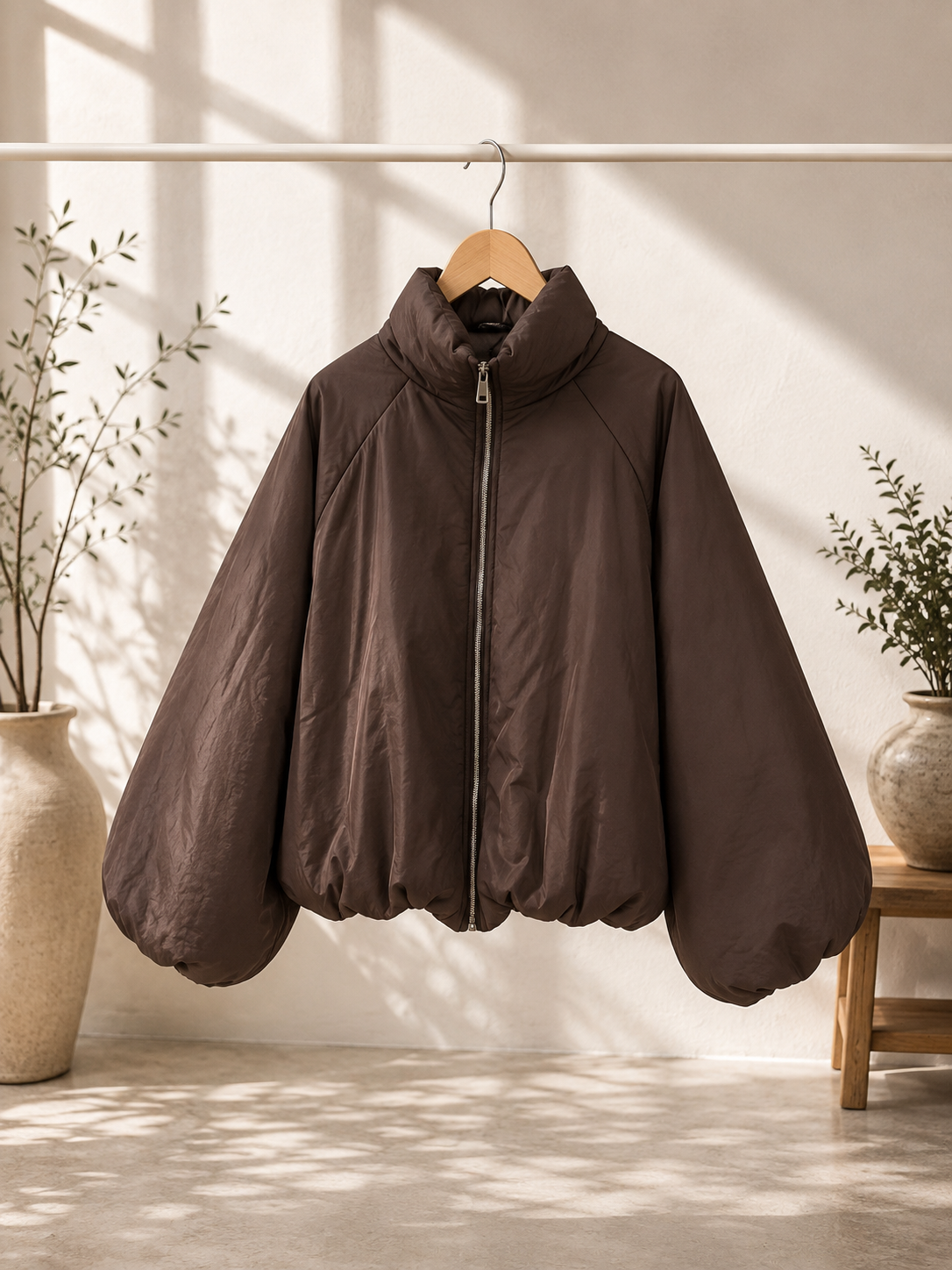 Jacke Puffy Monika – lässiger Allrounder für die Übergangszeit Made in Italy 34-40/42