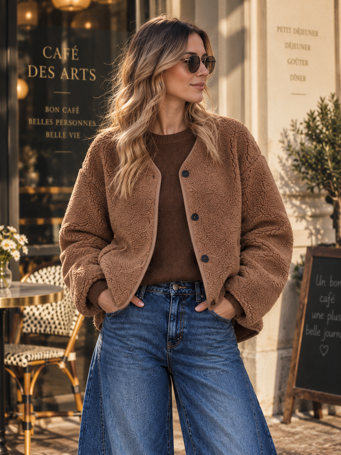 Teddyjacke Uni – TJ0159 | Made in Italy | 34-40/42
