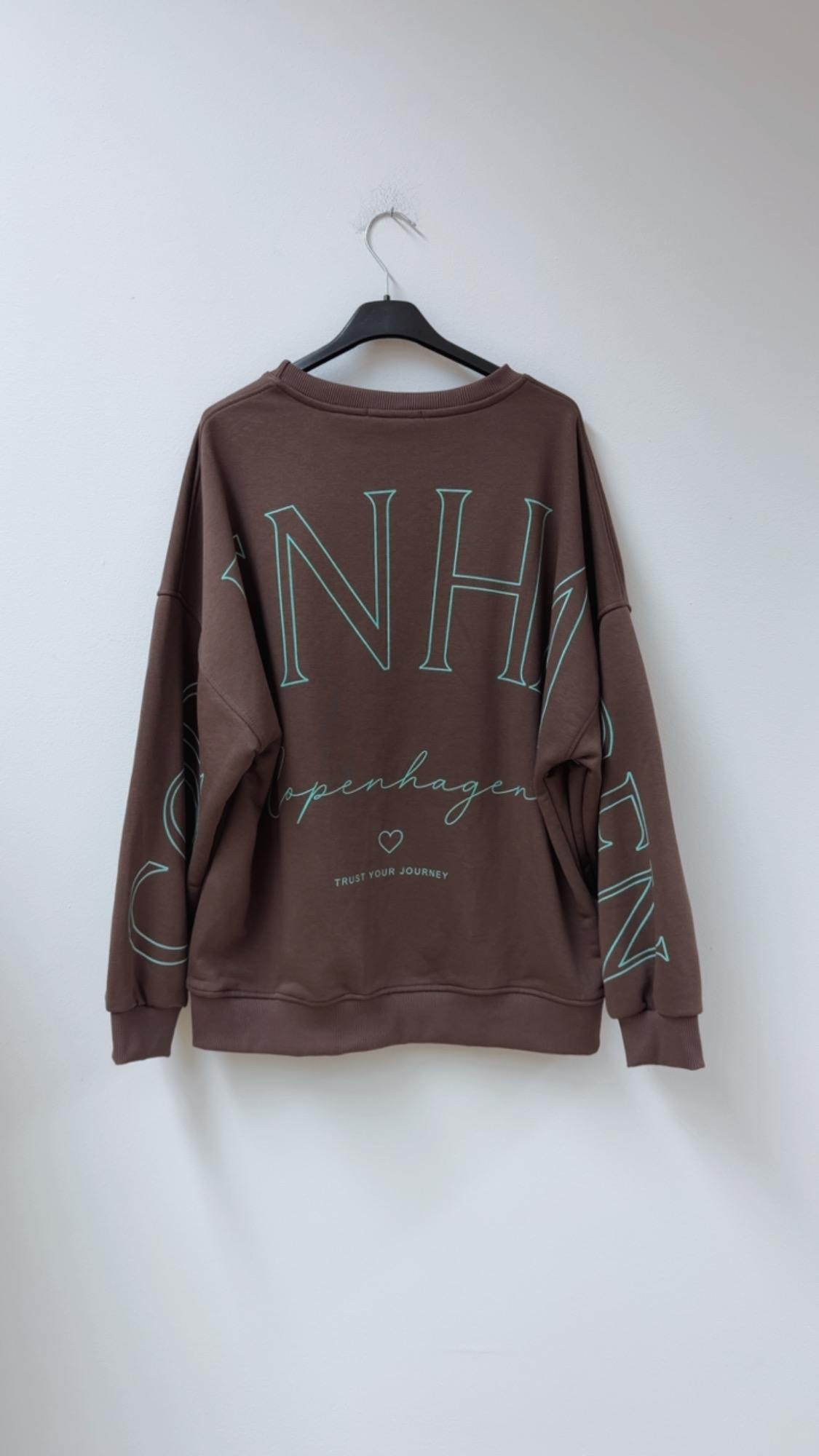 Sweatshirt Copenhagen I NO. SW0016 I lässiger Oversize-Look I Made in Italy 34-42/44