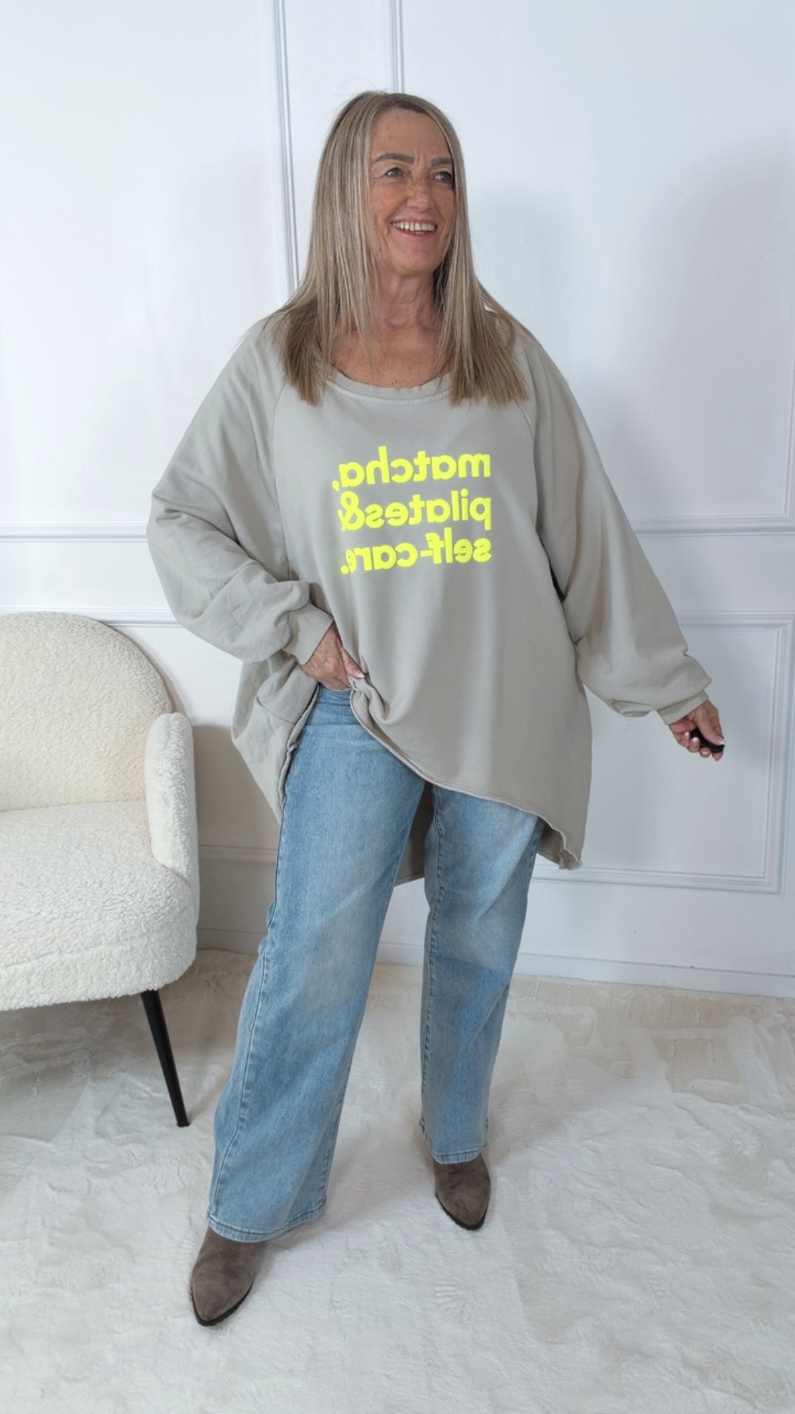 VOKUHILA-SHIRT AZZURRA VITA Made in Italy 34-44/46