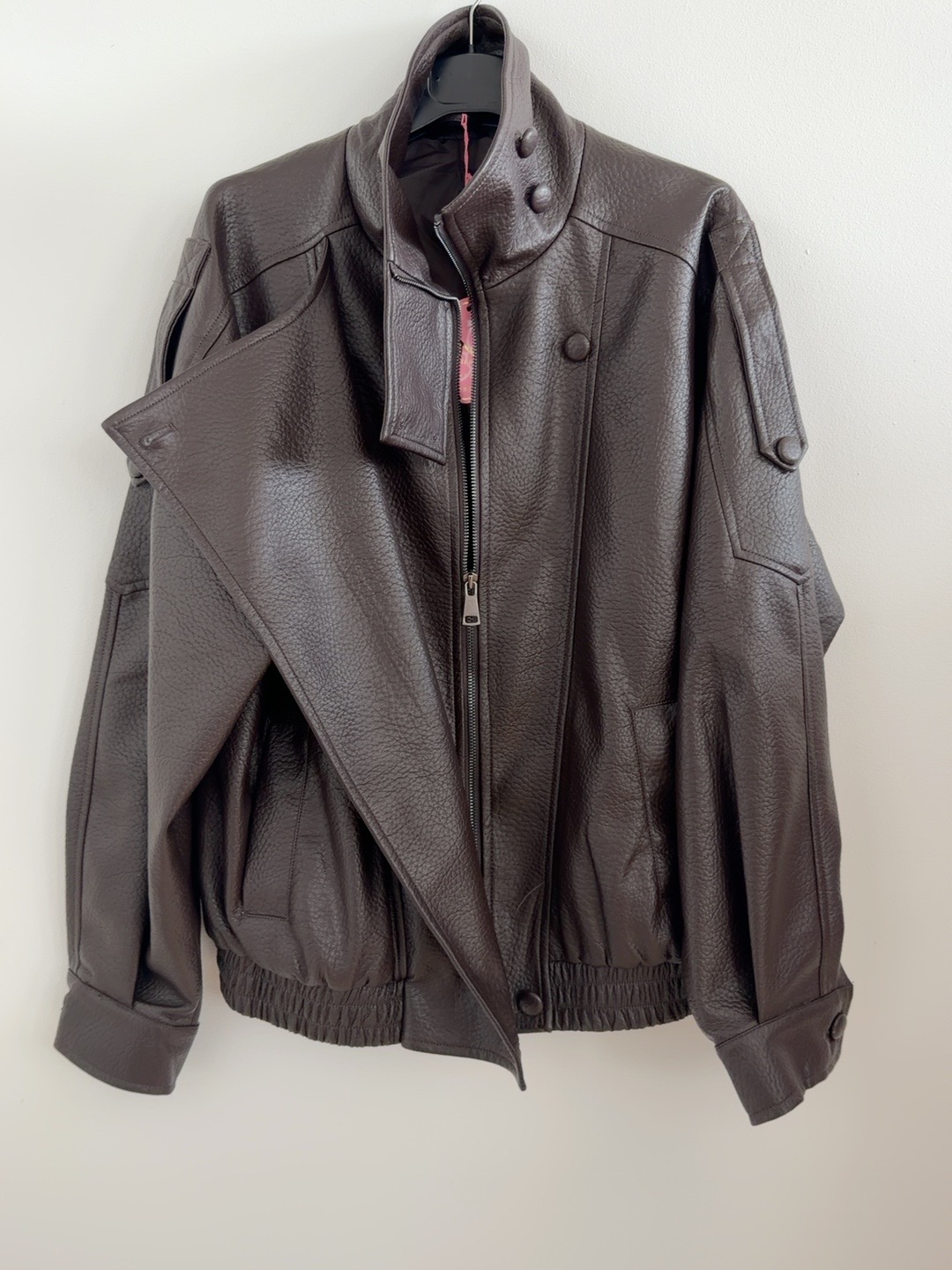 Lederjacke im Bomber-Style I LJ0032 I Made in Italy 34-40/42