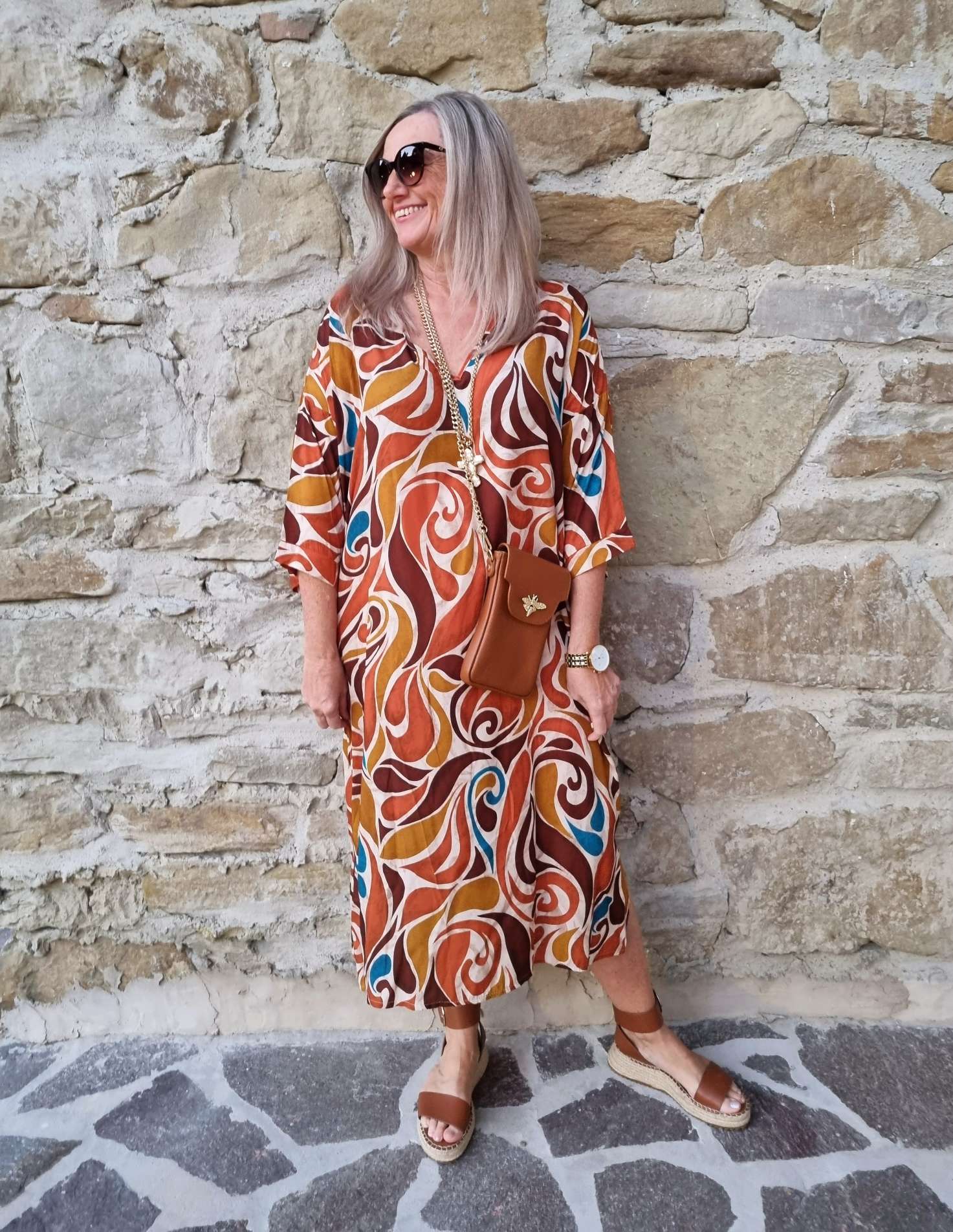 EDLES DRESS LEA ROST 34-42 Made in Italy Kleid EDLES DRESS LEA ROST 34-42 Made in Italy Kleid