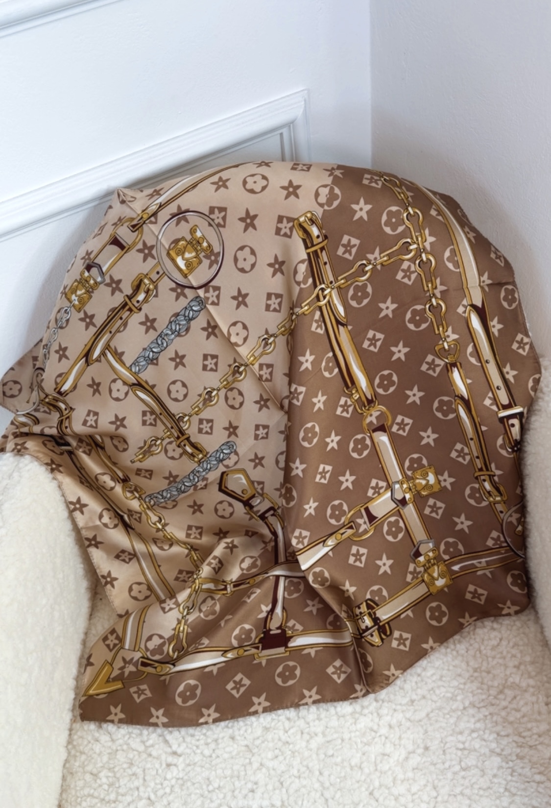 HALSTUCH CHAIN Leo Design Tuch Schal