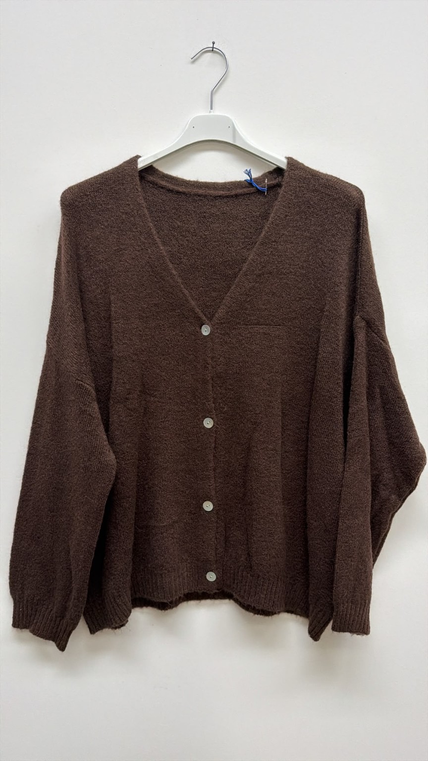 Agnetha – Oversize Alpaka Strickjacke | Made in Italya Cardigan  34-44