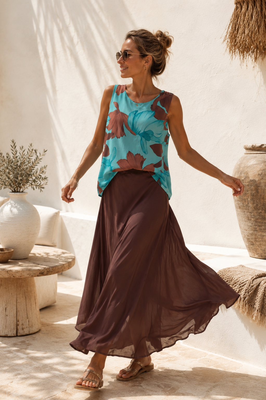 Top „Turchese“ – Kofferware Made in Italy Gr. 34-42