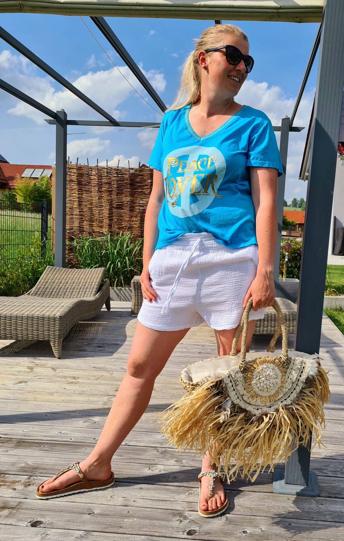 MUSSELIN SHORTS NERO WEISS 34-40/42 Made in Italy PANT kurze Hose Sommerhose Hotpants MUSSELIN SHORTS NERO WEISS 34-40/42 Made in Italy PANT kurze Hose Sommerhose Hotpants