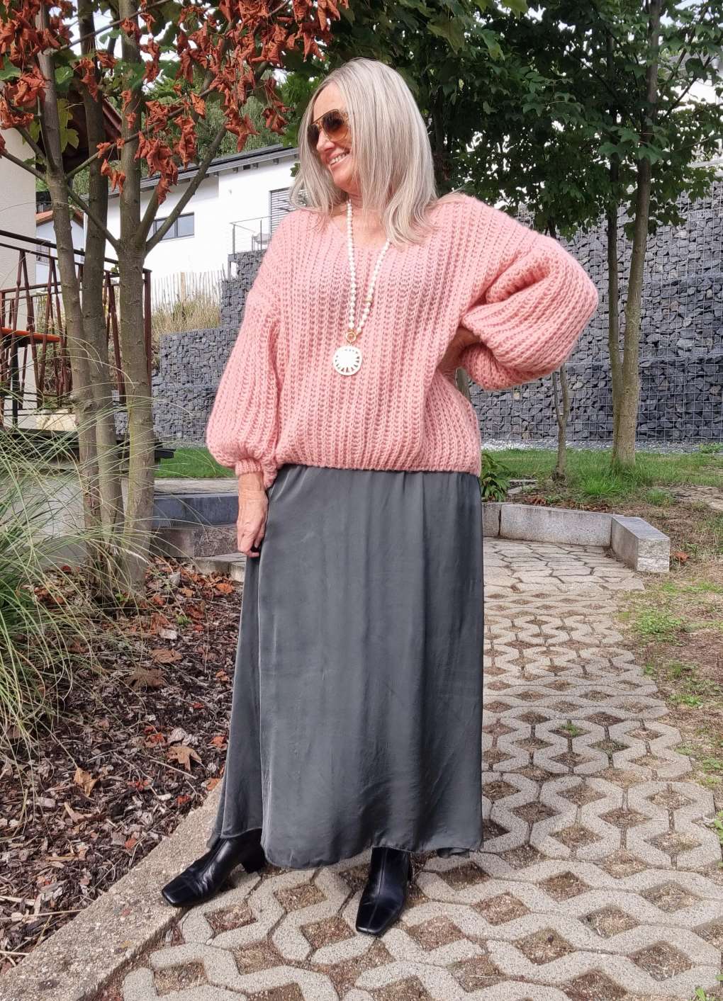 OVERSIZE KNIT SWEATER MALENA KORALLE Strickpullover Pullover 34-42/44 Made in Italy versch. Farben OVERSIZE KNIT SWEATER MALENA KORALLE Strickpullover Pullover 34-42/44 Made in Italy versch. Farben
