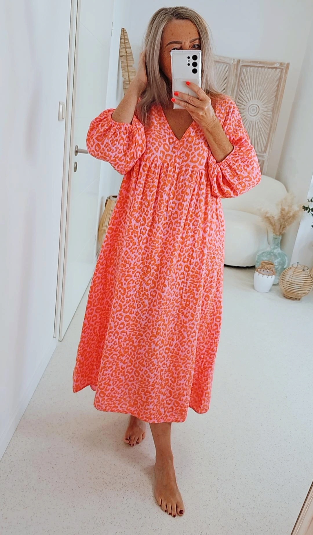 Musselin kleid made in italy Clearance