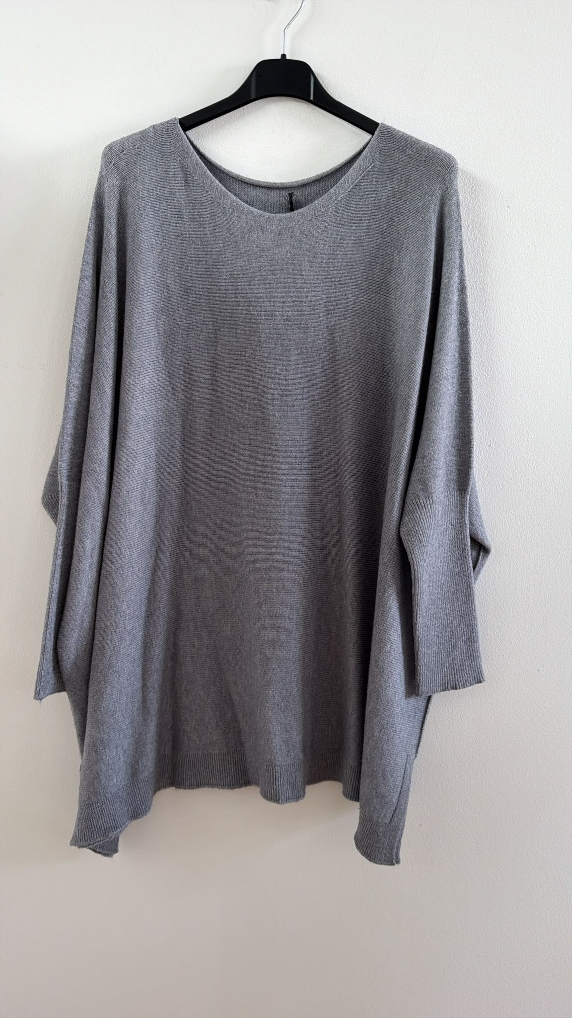 OVERSIZE KNIT SWEATER SIGRID Made in Italy 34-44/46 Strick Pullover