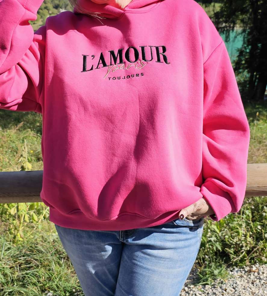 BASIC HOODIE PARIS Made in Italy 34 - 42 BASIC HOODIE PARIS Made in Italy 34 - 42