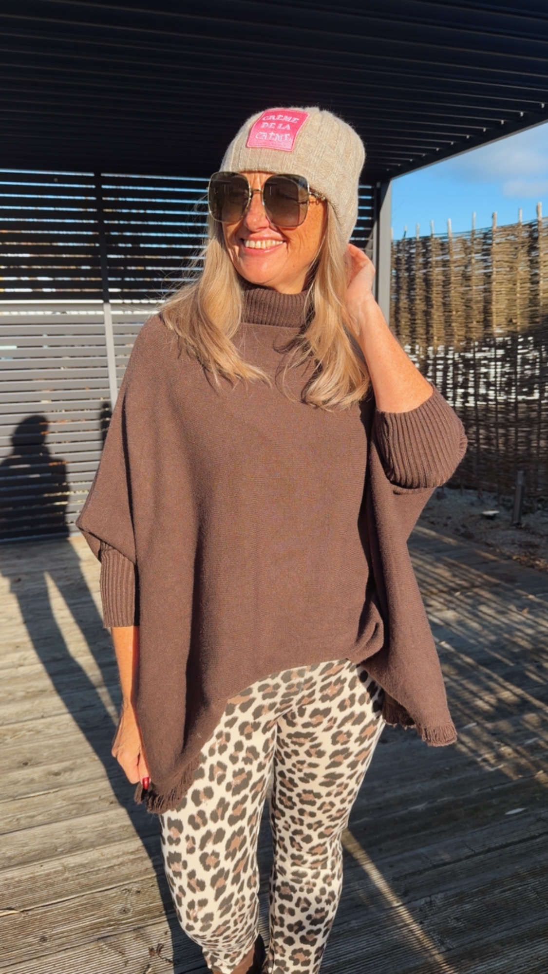 FEINSTRICK ROLLKRAGEN PULLOVER DORO 34- 44 Made in Italy Wolle