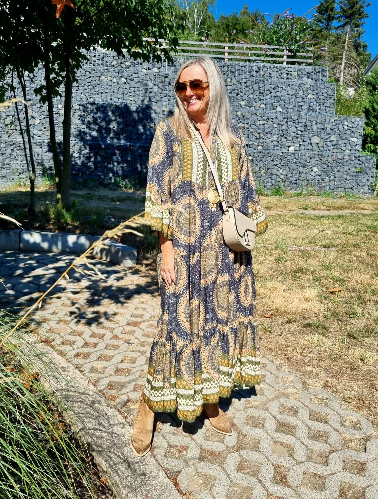 MAXI TUNIKA DRESS MICAELA BLACK KHAKI 34-42 Made in Italy langes Kleid Hängerchen Tunikakleid MAXI TUNIKA DRESS MICAELA BLACK KHAKI 34-42 Made in Italy langes Kleid Hängerchen Tunikakleid