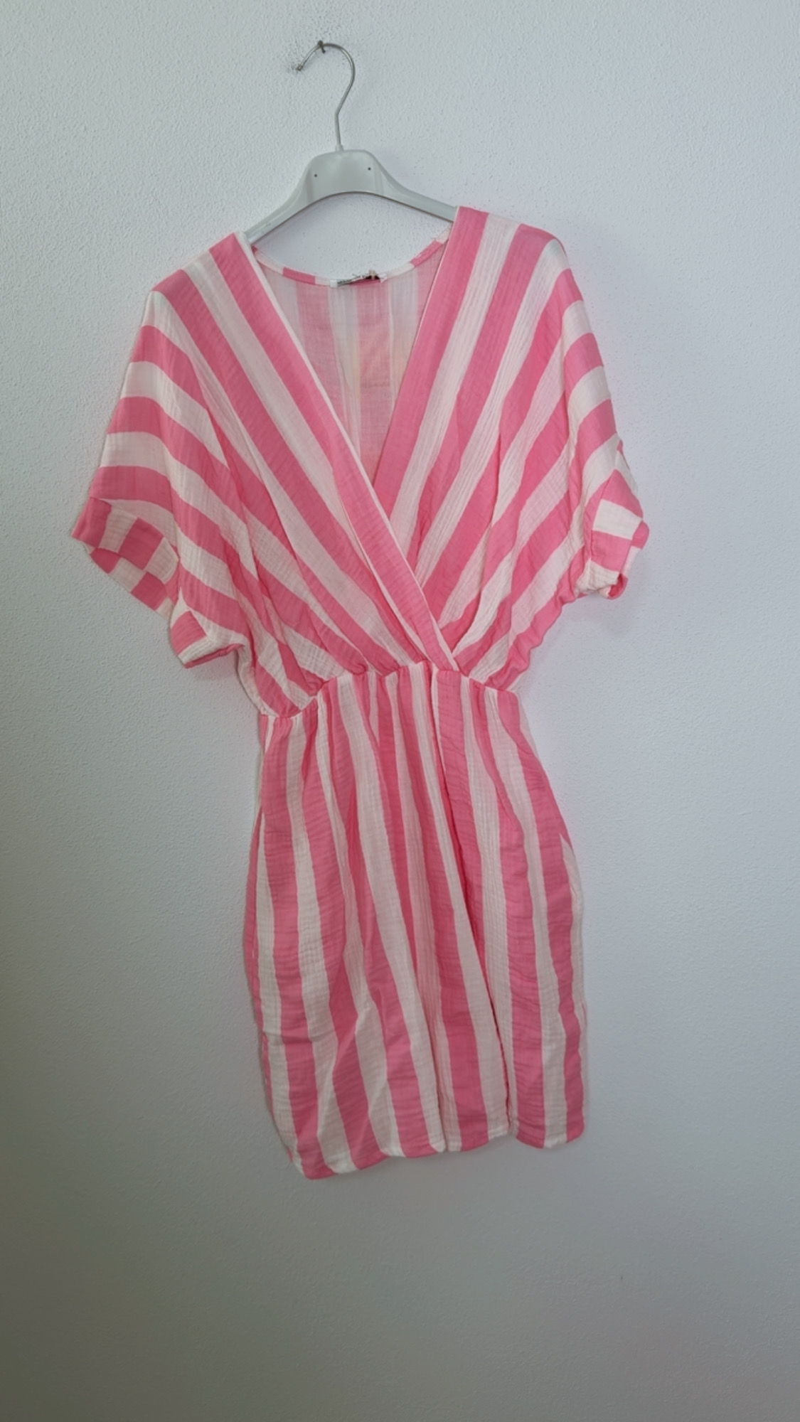 Jumpsuit Musselin Leda Blockstreifen Made in Italy 34-40/42