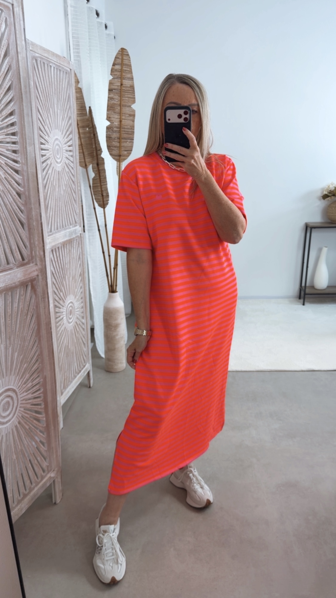 Maxikleid Vulcano Stripes Made in Italy 34-42/44