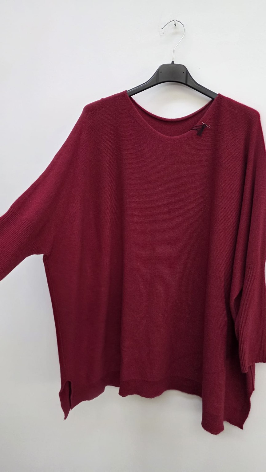OVERSIZE KNIT SWEATER SIGRID Made in Italy 34-44/46 Strick Pullover