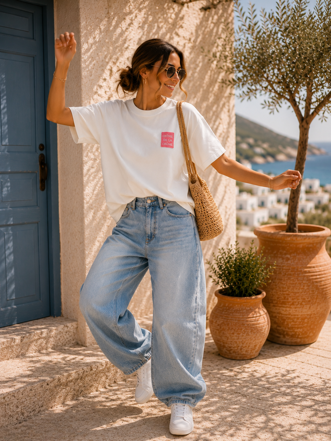 T-Shirt-Sweater Marielle Creme de la Creme Made in Italy 34-40/42