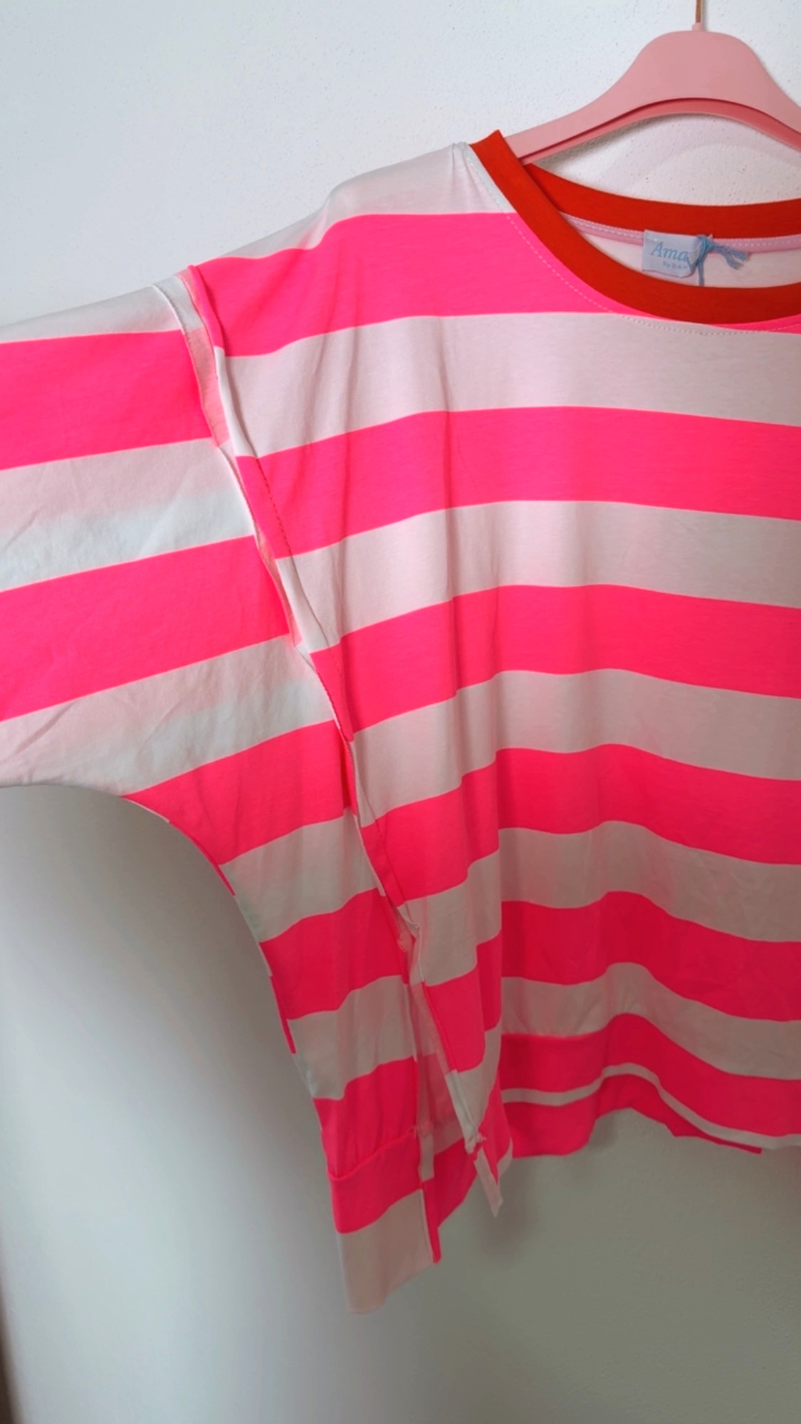 T-Shirt Resi Blockstreifen Made in Italy 34-42/44