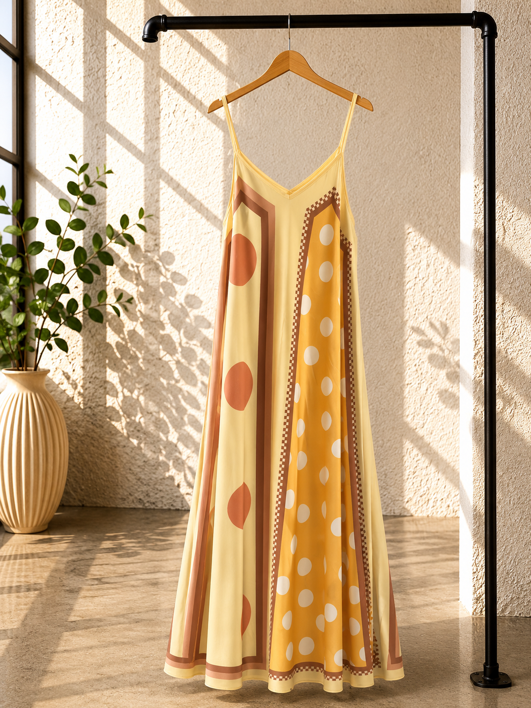 Polka Dots Kleid Ronda – Made in Italy | passend bis Größe 42