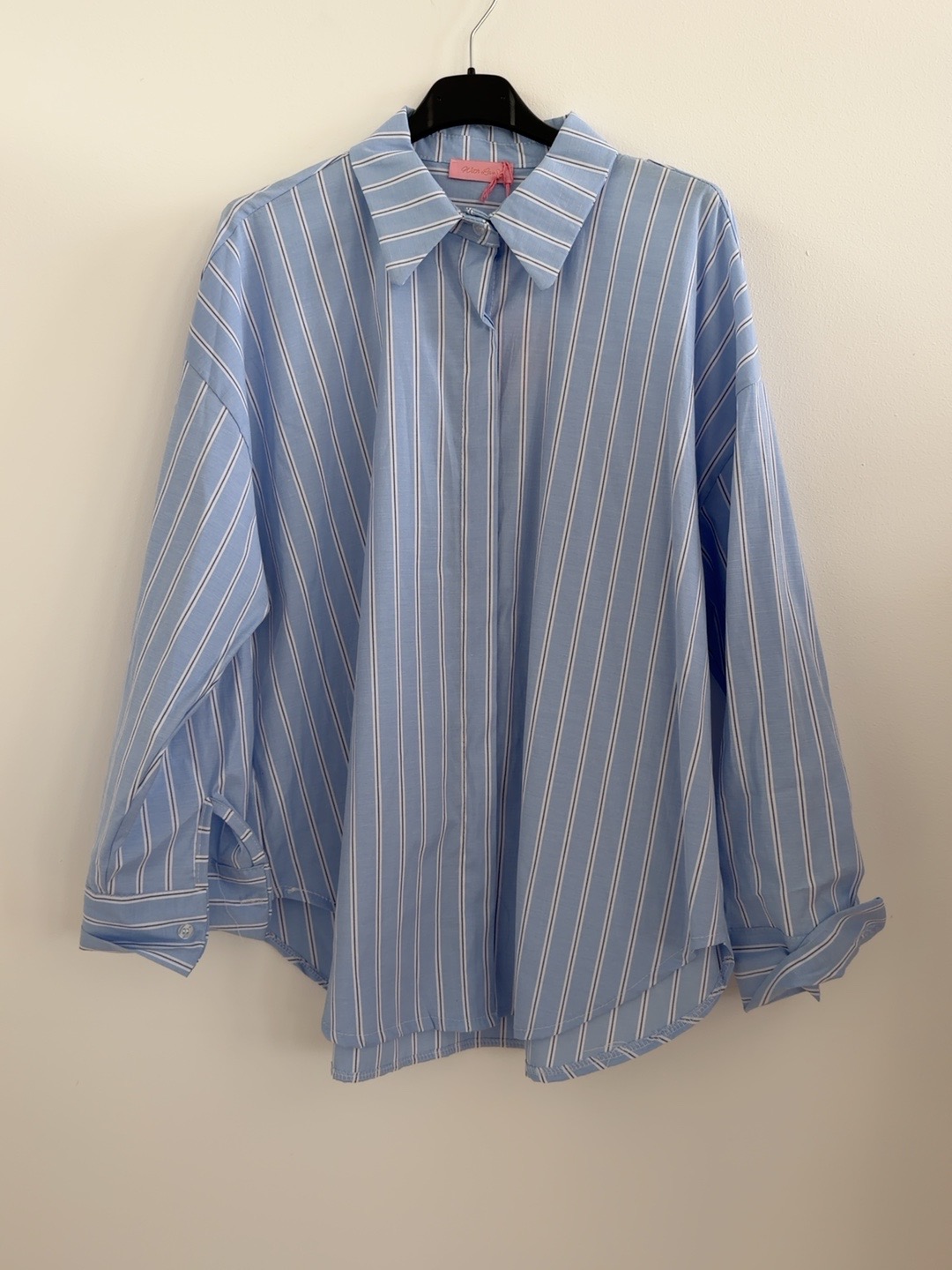 Bluse Gestreift Basic I B0031 I Made in Italy 34-40/42
