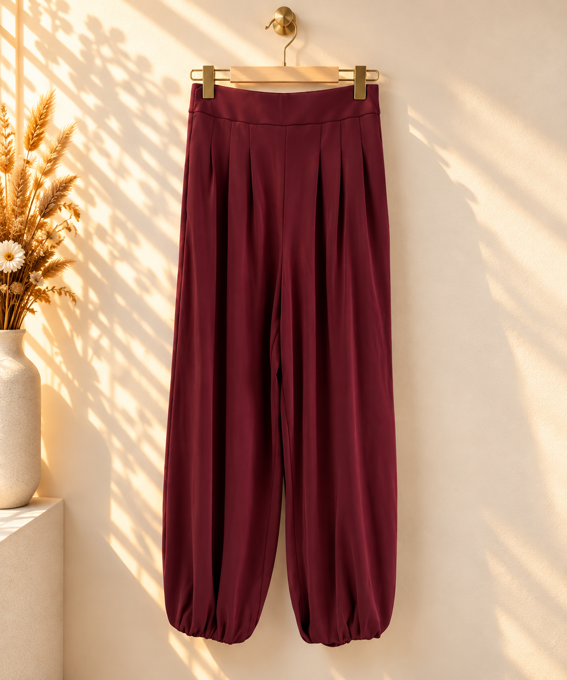 Butterstoff Ballonhose uni HO0106 | Made in Italy Gr 34-42-44 Hose