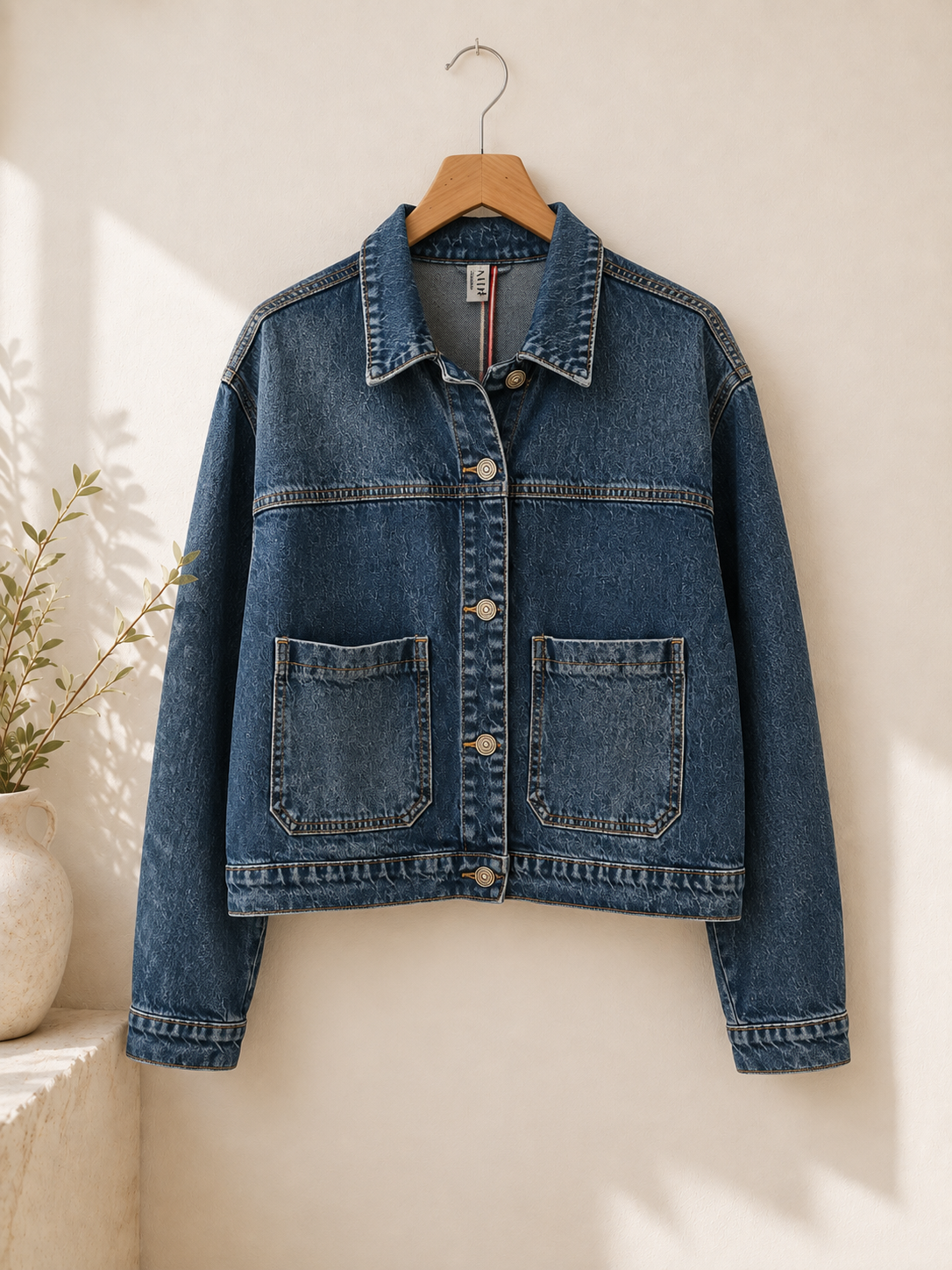 Jeansjacke – lässiger Basic-Klassiker I JJ0034