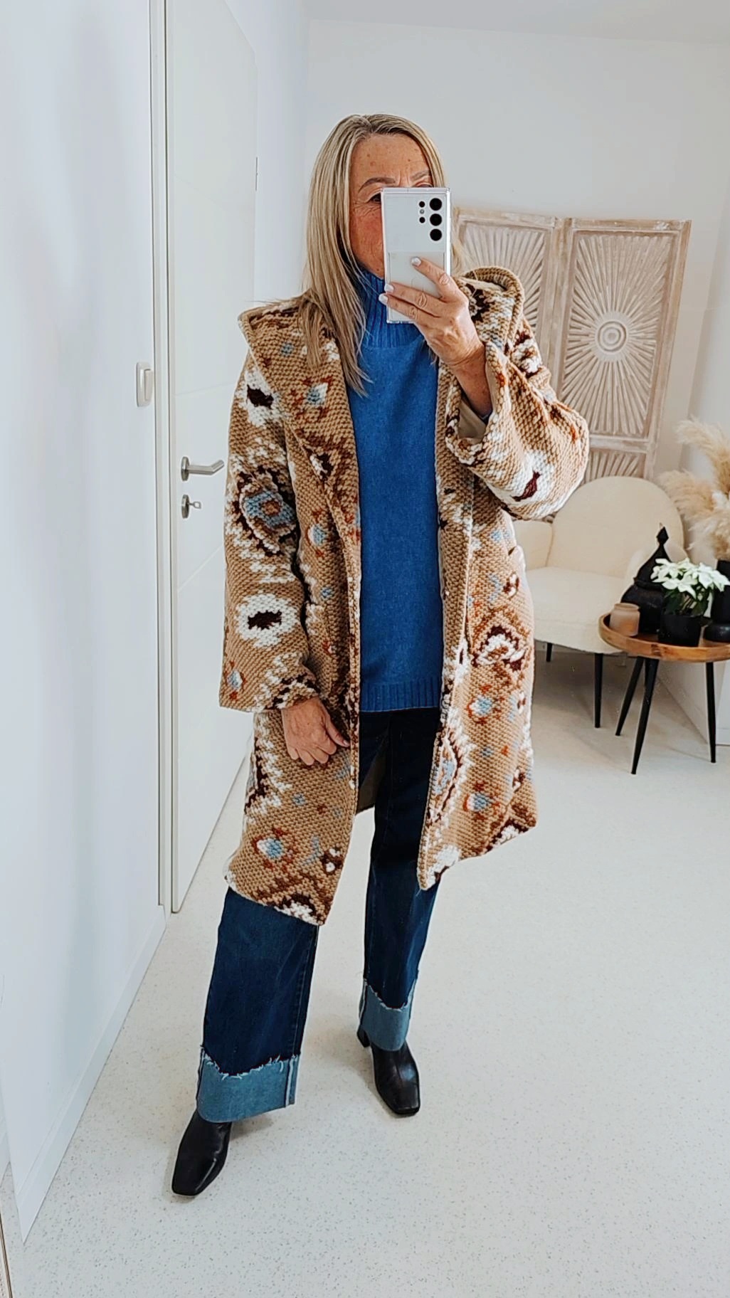 LANGE JACKE OLAF 34 - 42 Coat Short Made in Italy Mantel Kapuze CAMEL LANGE JACKE OLAF 34 - 42 Coat Short Made in Italy Mantel Kapuze CAMEL