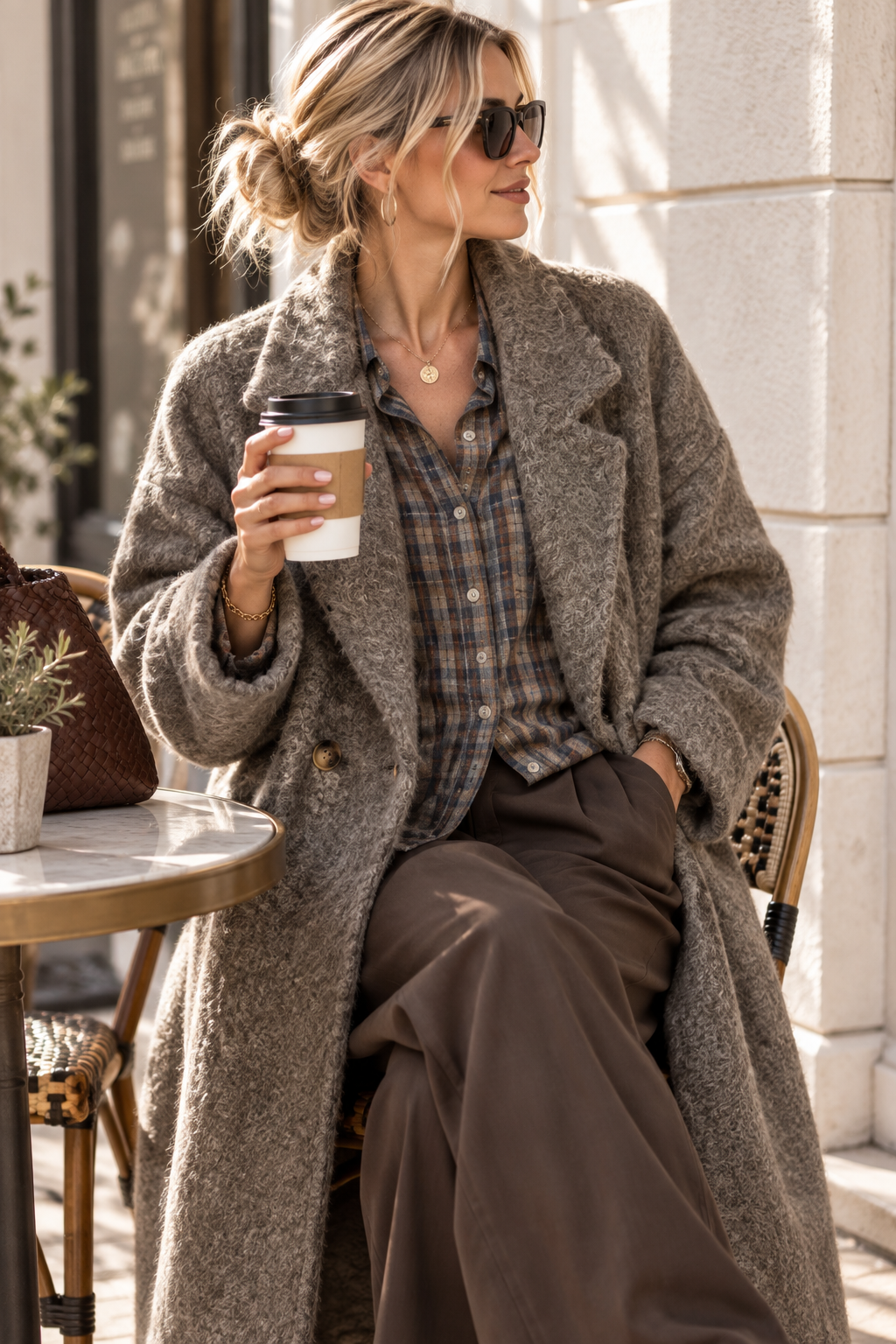 TREND MANTEL ELVIRA 36 - 42 Trench Coat Made in Italy