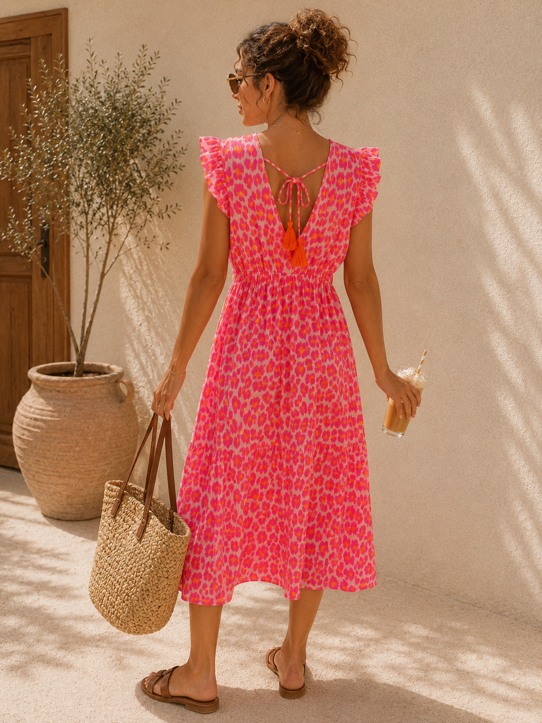 Kleid Arusha – Musselinkleid mit Boho-Charme  – Made in Italy |  tragbar bis Größe 42/44