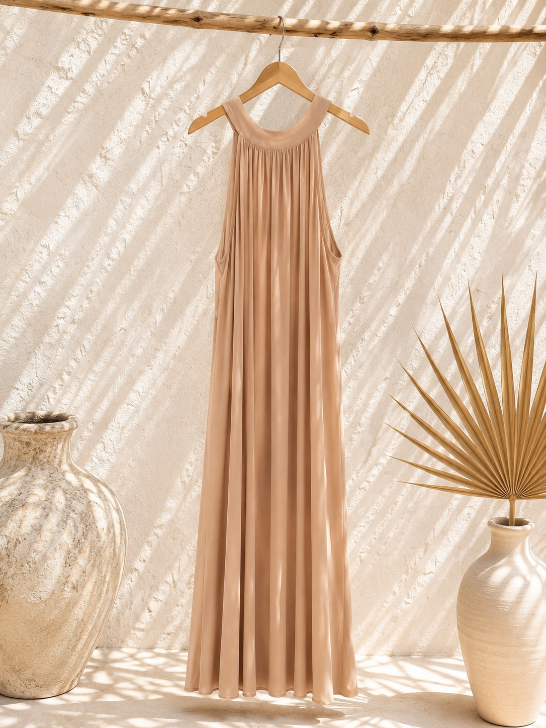Kofferkleid Kleid „Amboseli“ lang – Dein stilvoller Begleiter für jeden Sommertag Made in Italy Gr 34-42