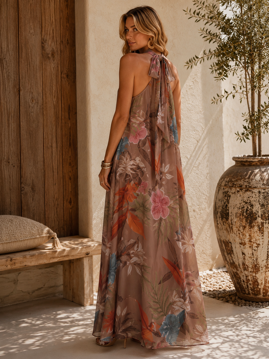 Blütenkleid Azalea – Made in Italy | Passend bis zu einer guten Größe 42