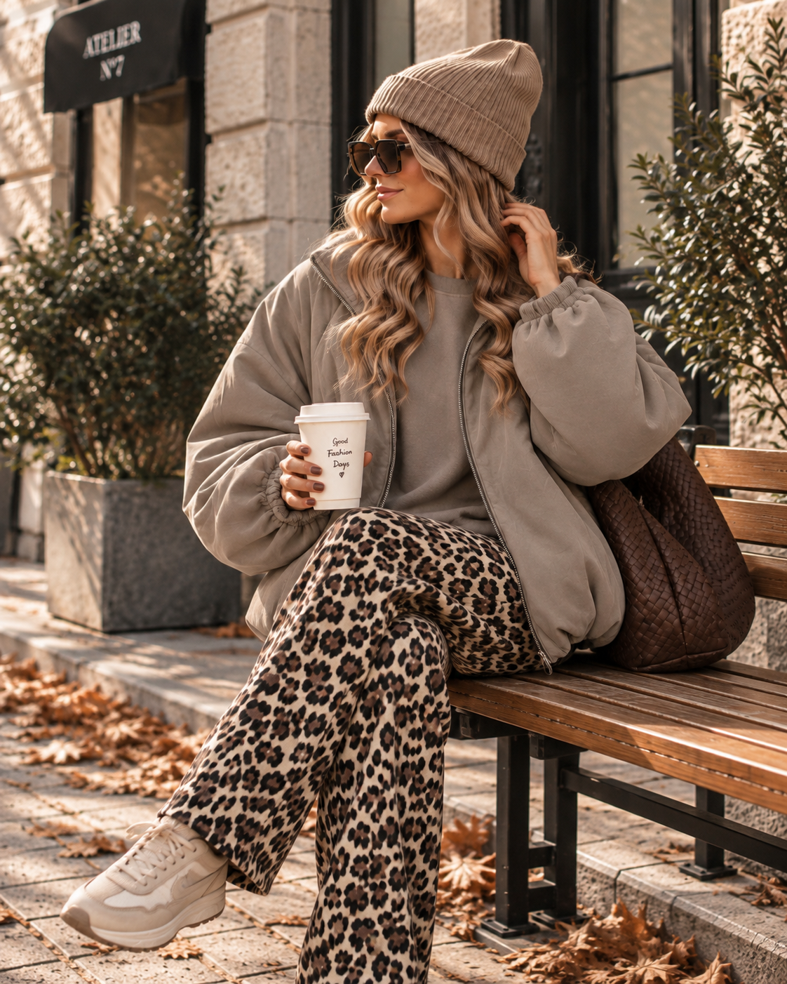 Jacke Puffy Monika – lässiger Allrounder für die Übergangszeit Made in Italy 34-42
