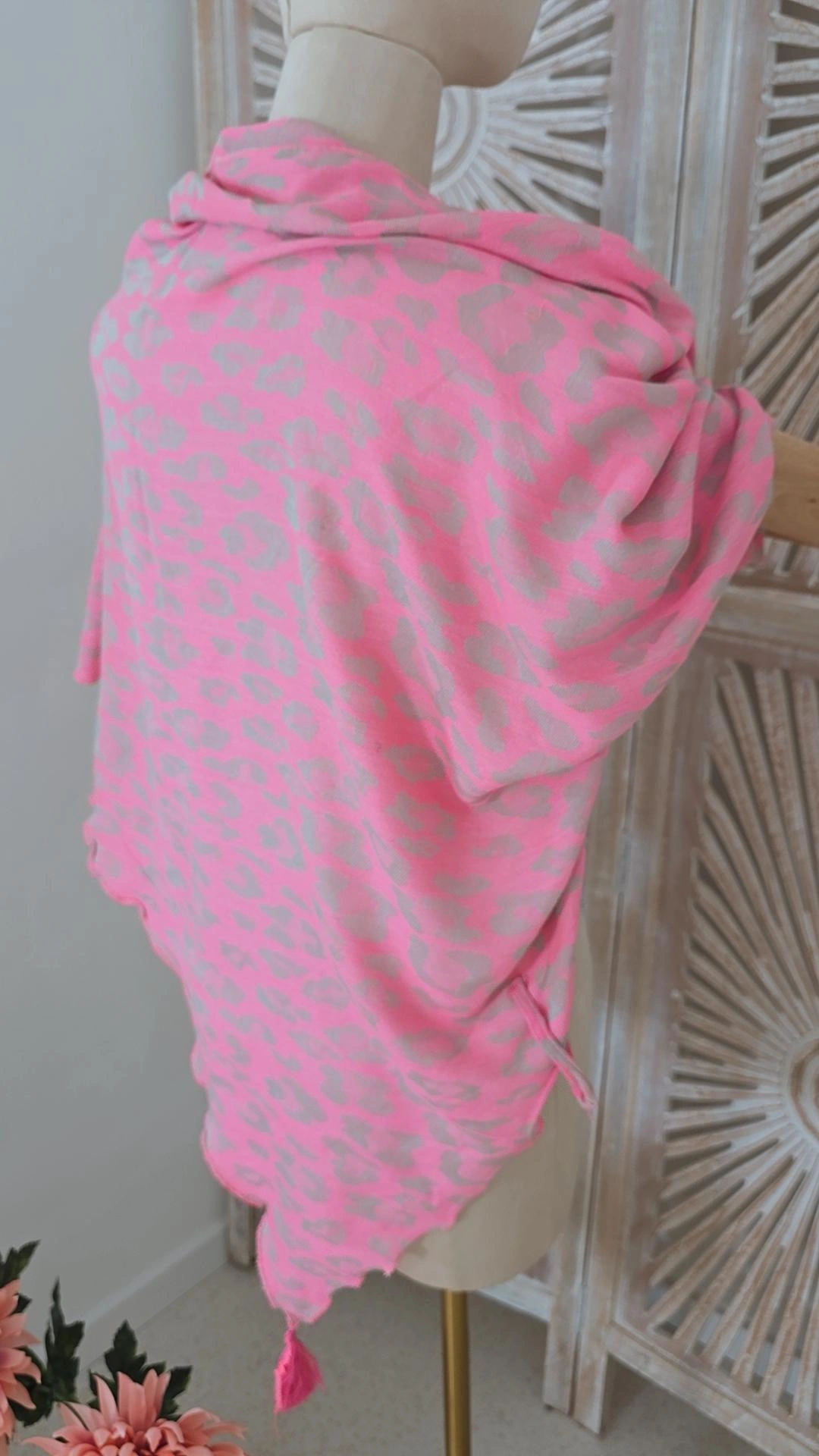 SCHAL SCARF RAPHAELA LEO Ibizastyle Dreiecksschal Tuch