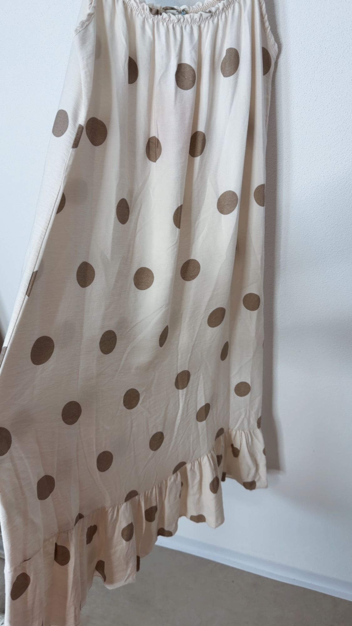 Dots Kleid Isla Spaghettiträger Made in Italy 34-42