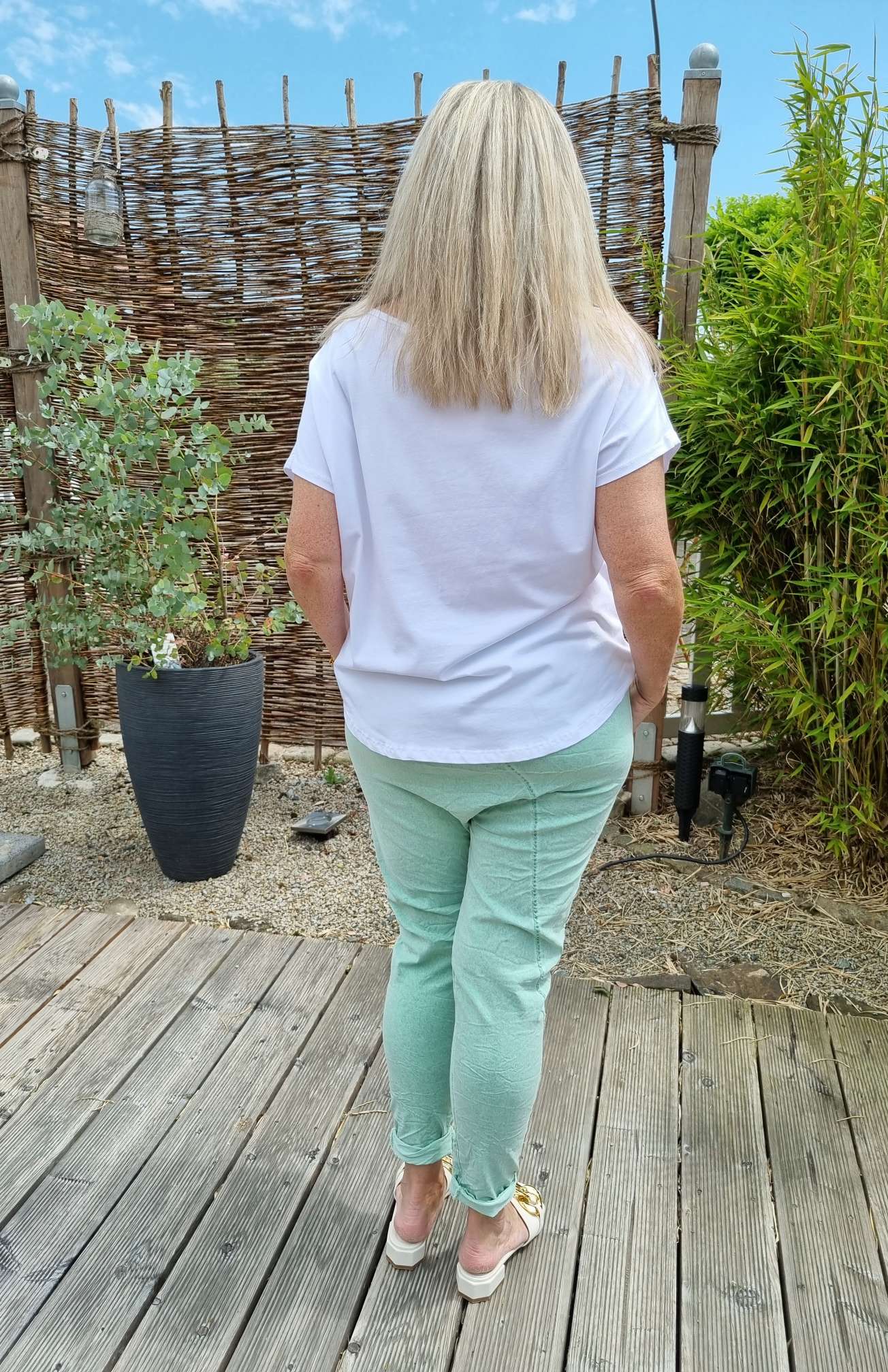 BAGGY JOGPANT CHRISTINA MINT GRÜN 36-42 Made in Italy Freizeit Hose Jogger Jogginghose Stoffhose BAGGY JOGPANT CHRISTINA MINT GRÜN 36-42 Made in Italy Freizeit Hose Jogger Jogginghose Stoffhose
